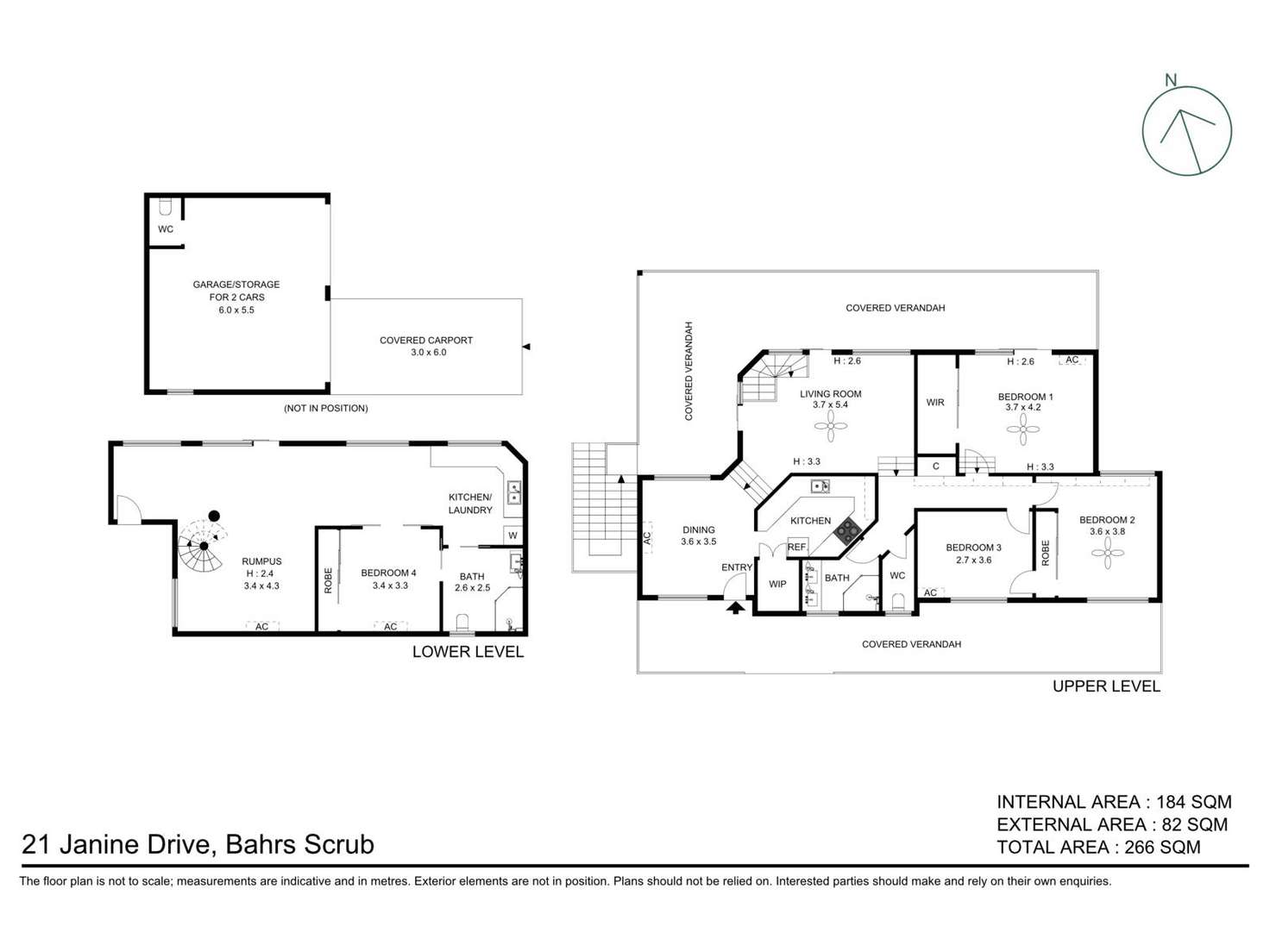 Floorplan of Homely house listing, 21 Janine Drive, Bahrs Scrub QLD 4207