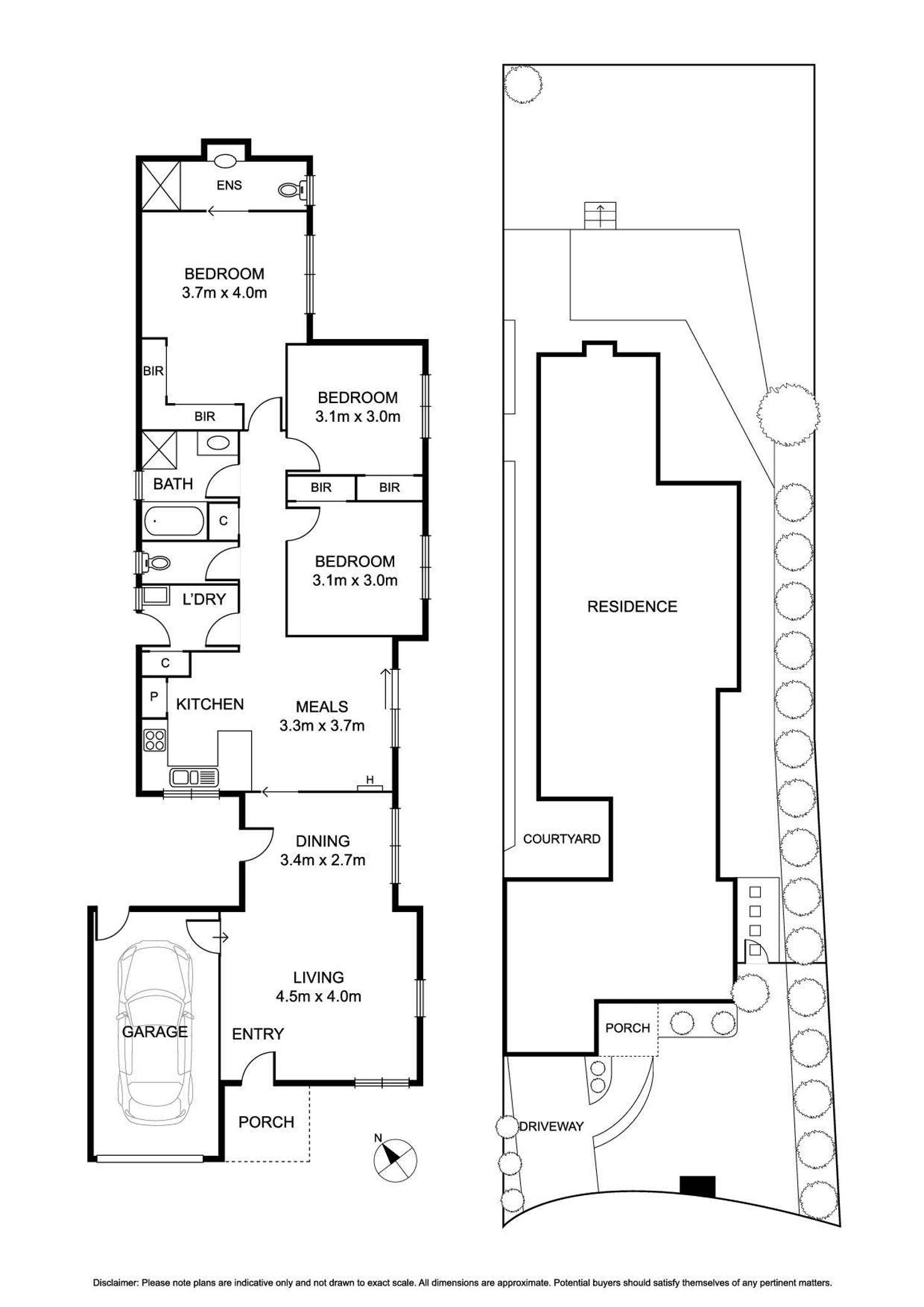 Floorplan of Homely house listing, 16 Kila Street, Heidelberg West VIC 3081