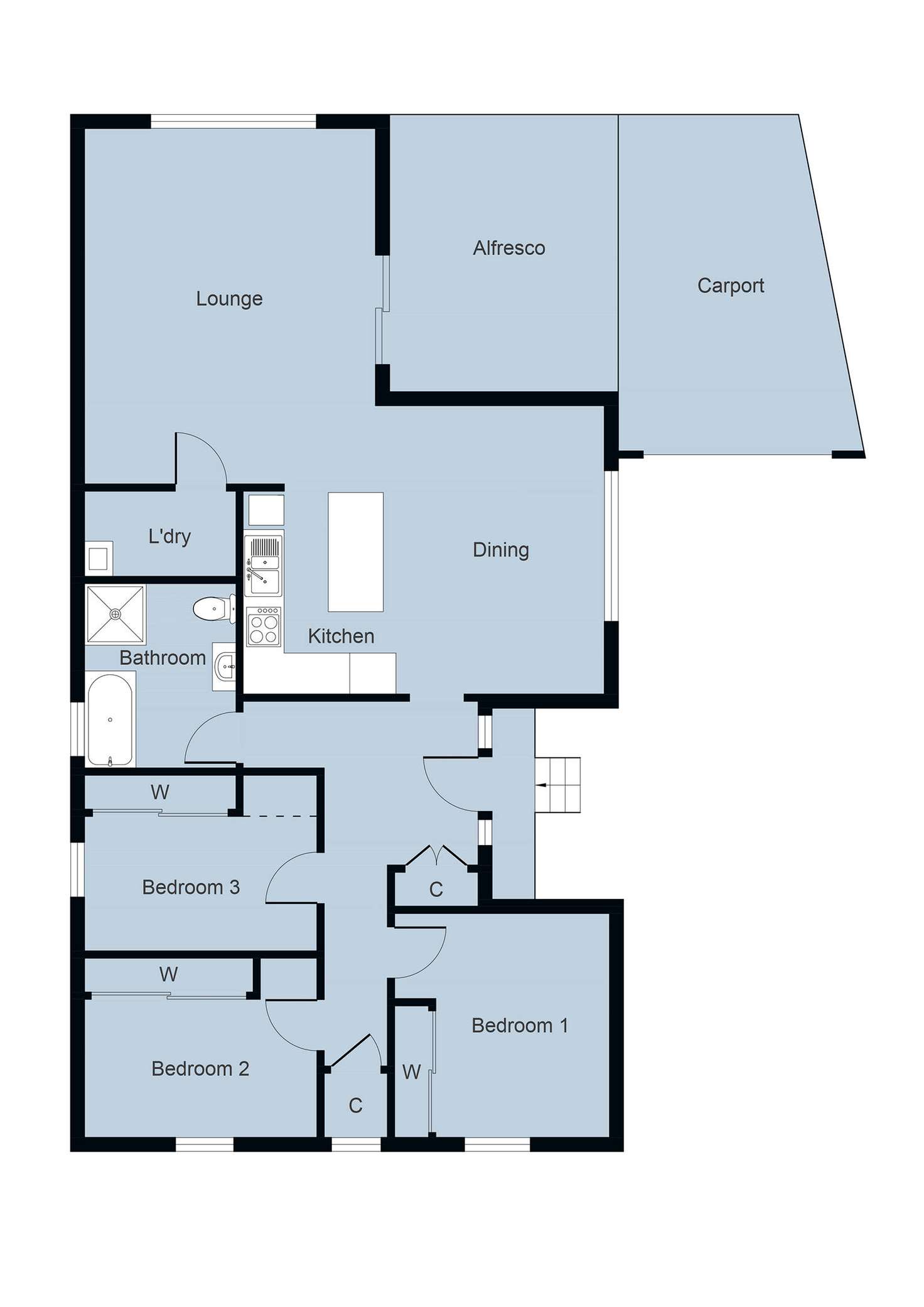 Floorplan of Homely house listing, 33 Tatyoon Road, Ararat VIC 3377