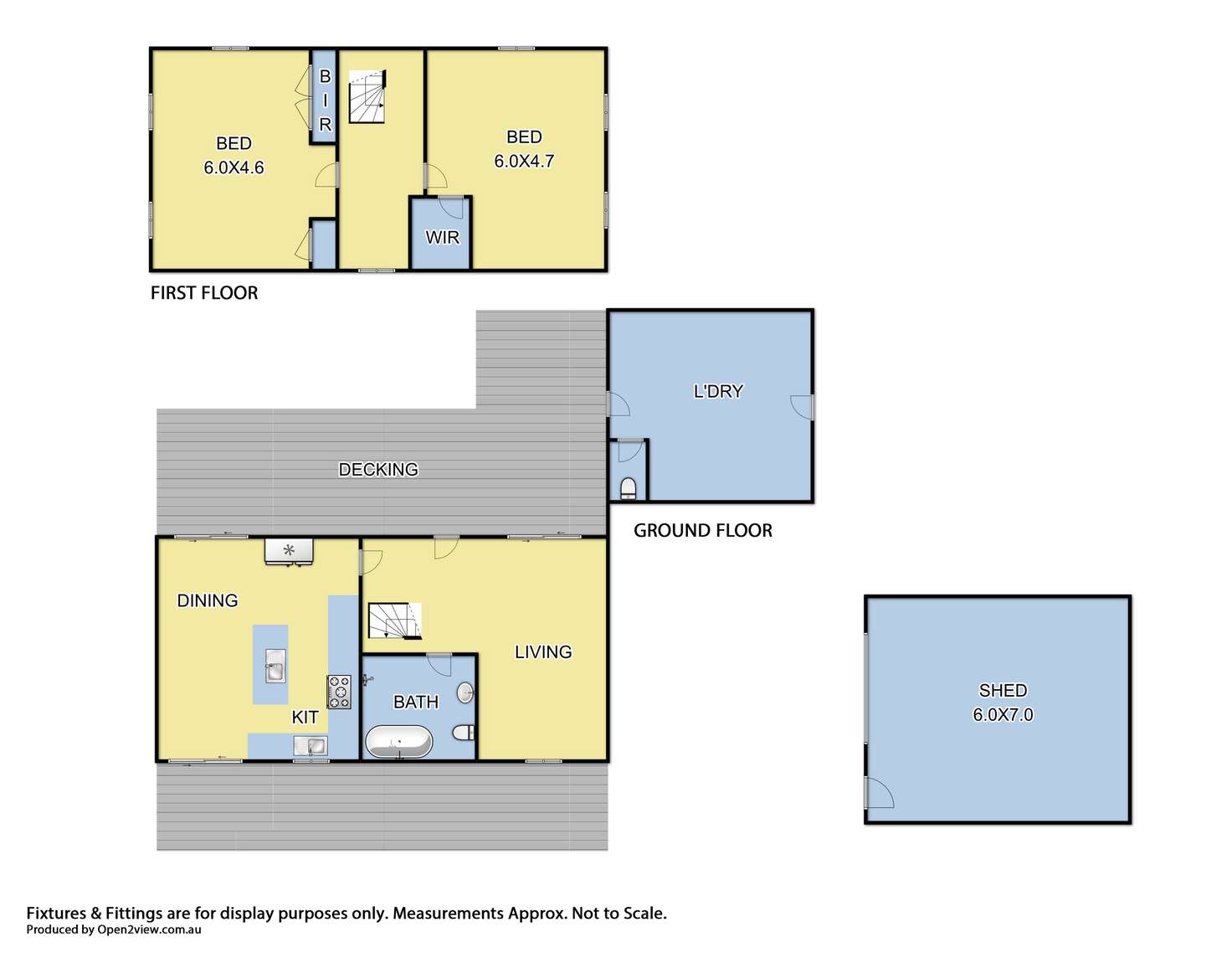 Floorplan of Homely lifestyle listing, 485 Ti Tree Creek Road, Yea VIC 3717