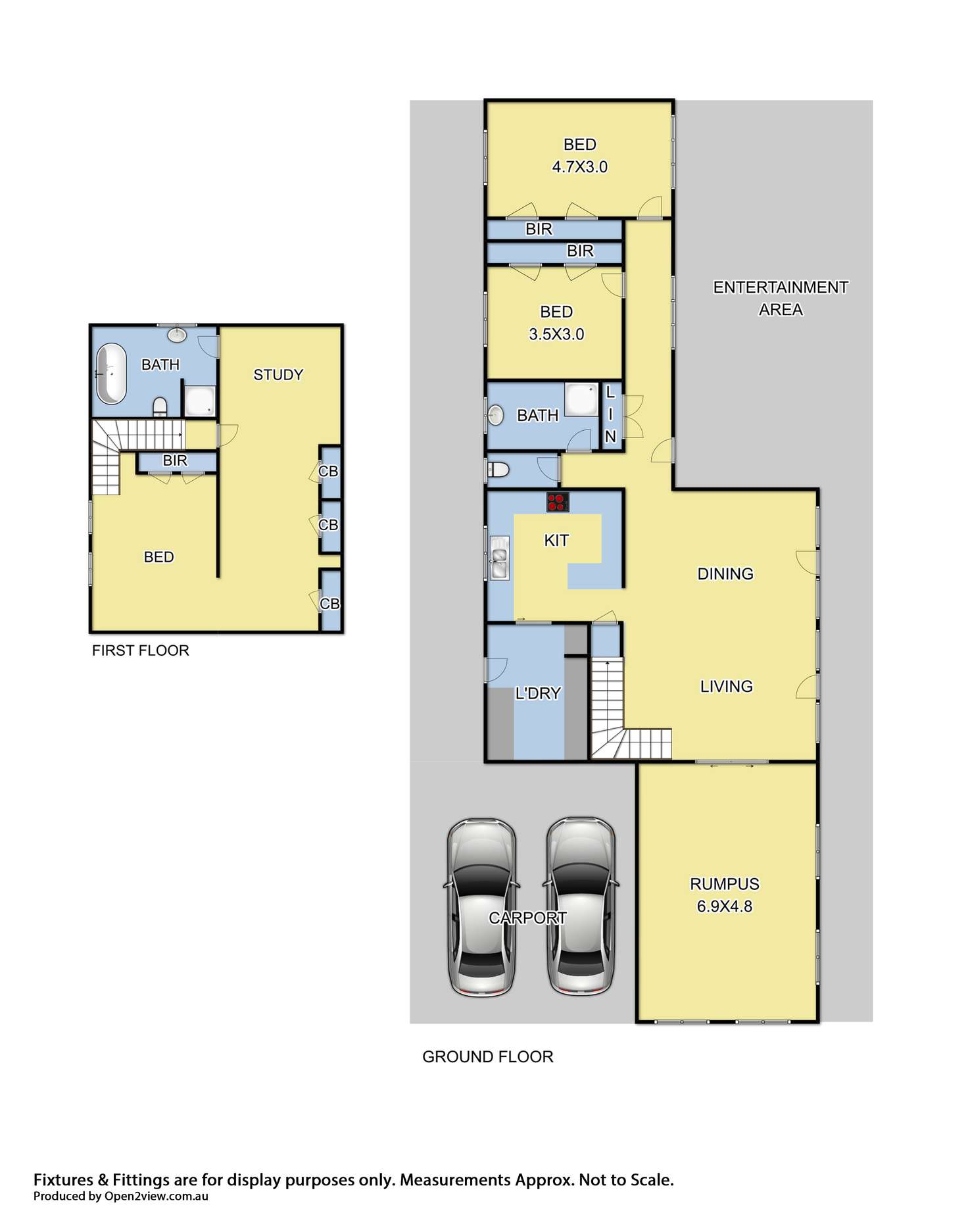 Floorplan of Homely house listing, 146 Carey Road, Yea VIC 3717