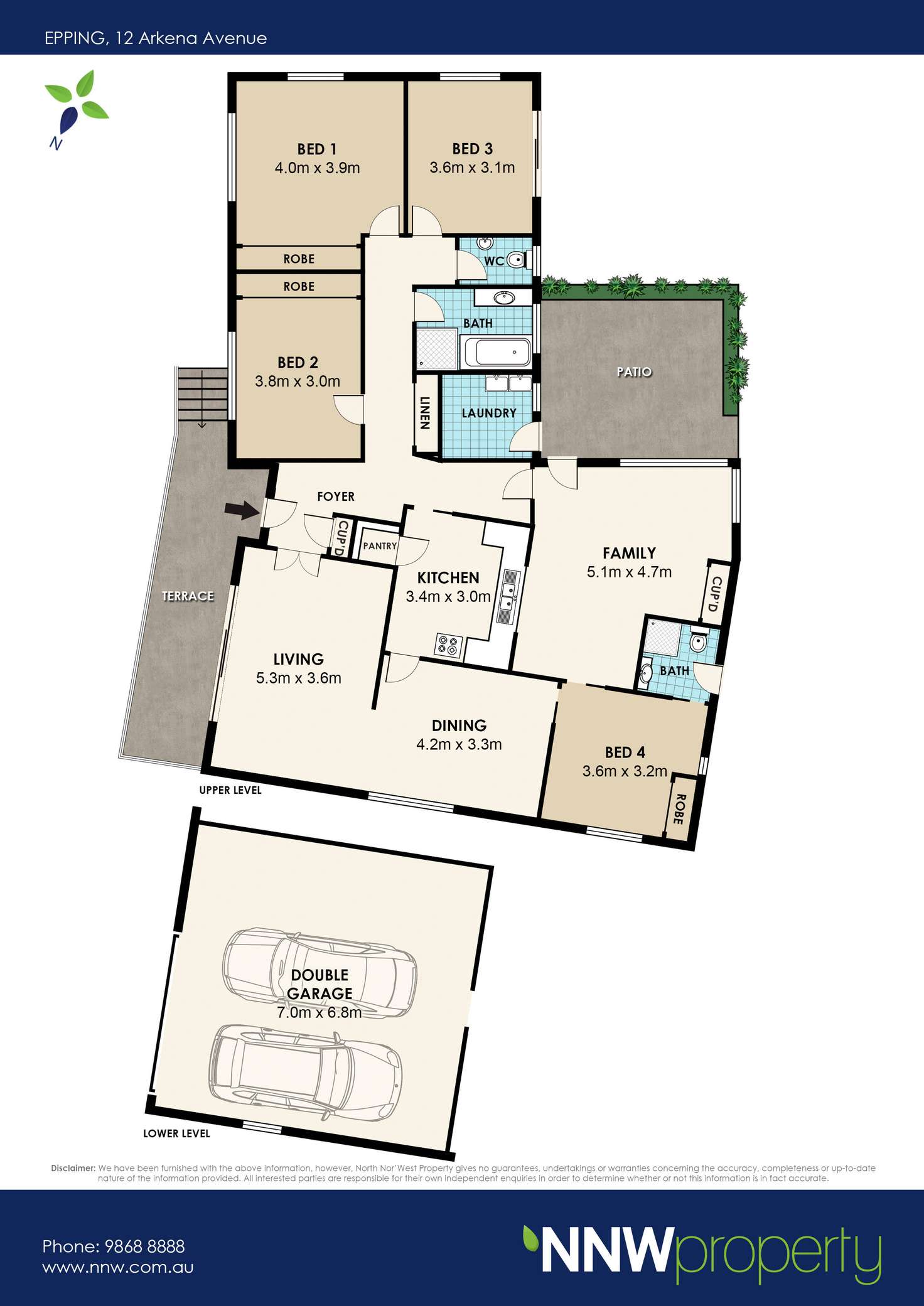 Floorplan of Homely house listing, 12 Arkena Avenue, Epping NSW 2121