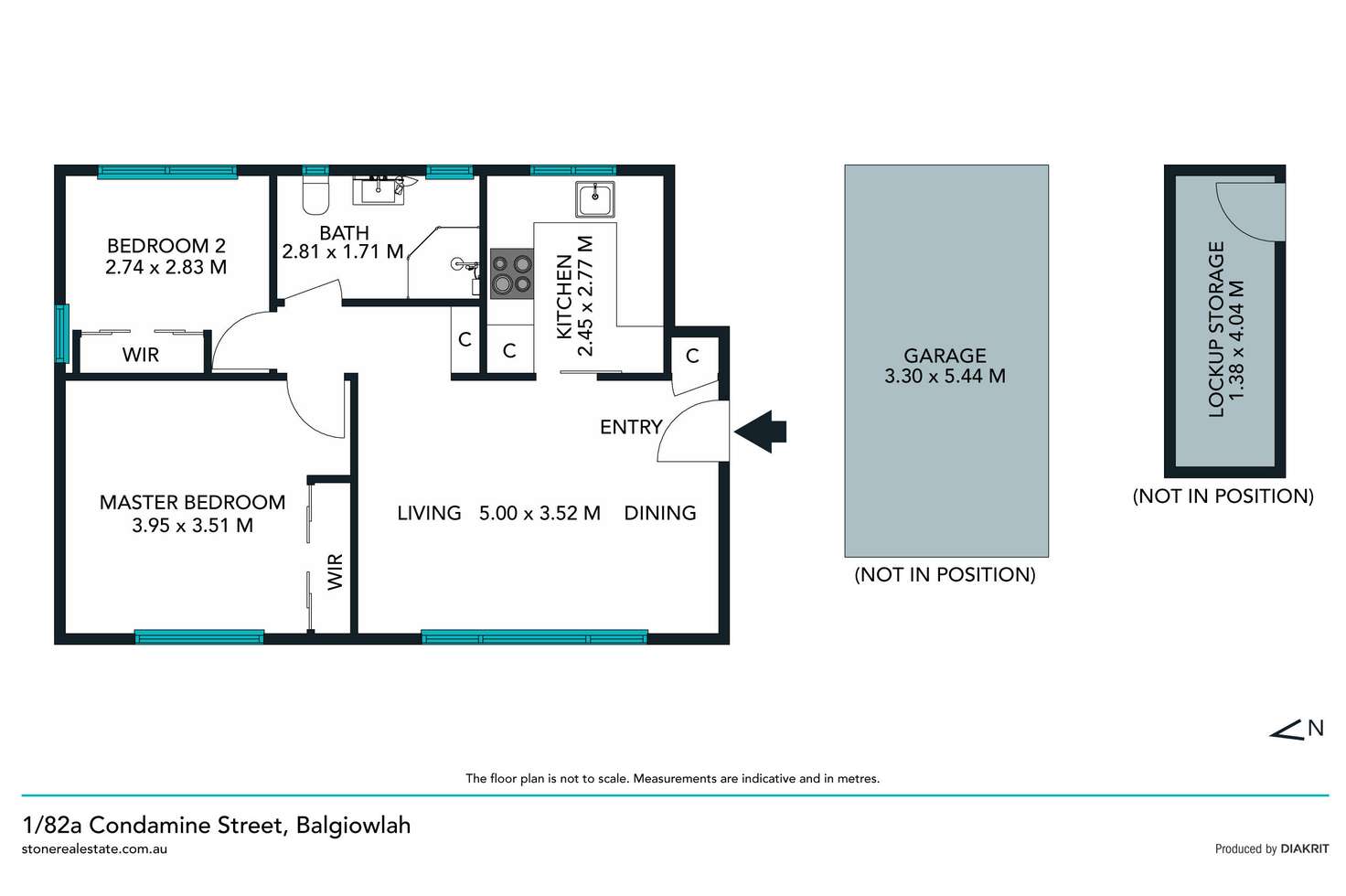 Floorplan of Homely apartment listing, 1/82a Condamine Street, Balgowlah NSW 2093