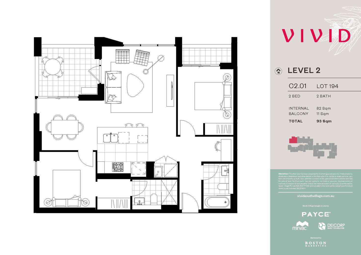 Floorplan of Homely apartment listing, 201/9 Village Place, Kirrawee NSW 2232