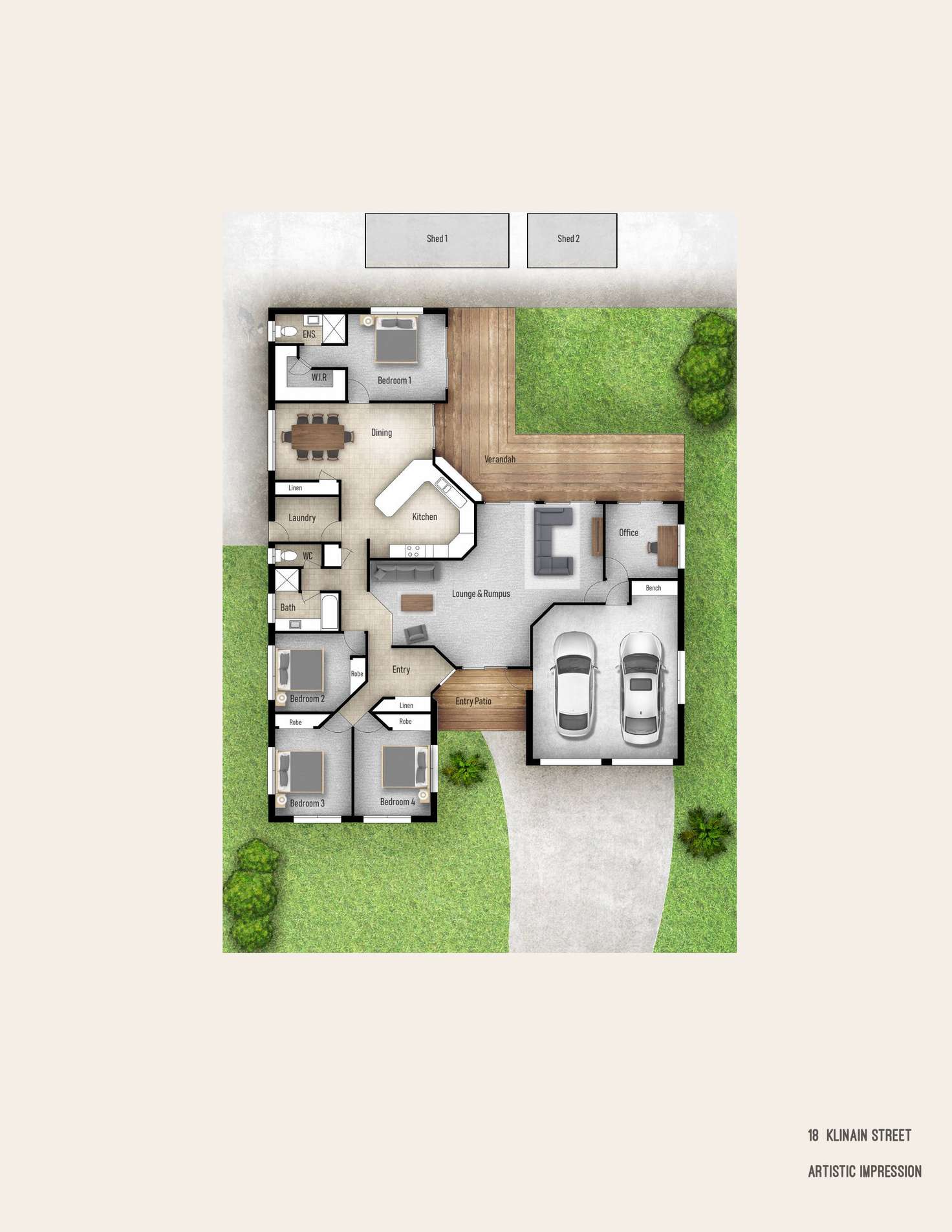 Floorplan of Homely house listing, 18 Klinain Street, Coes Creek QLD 4560