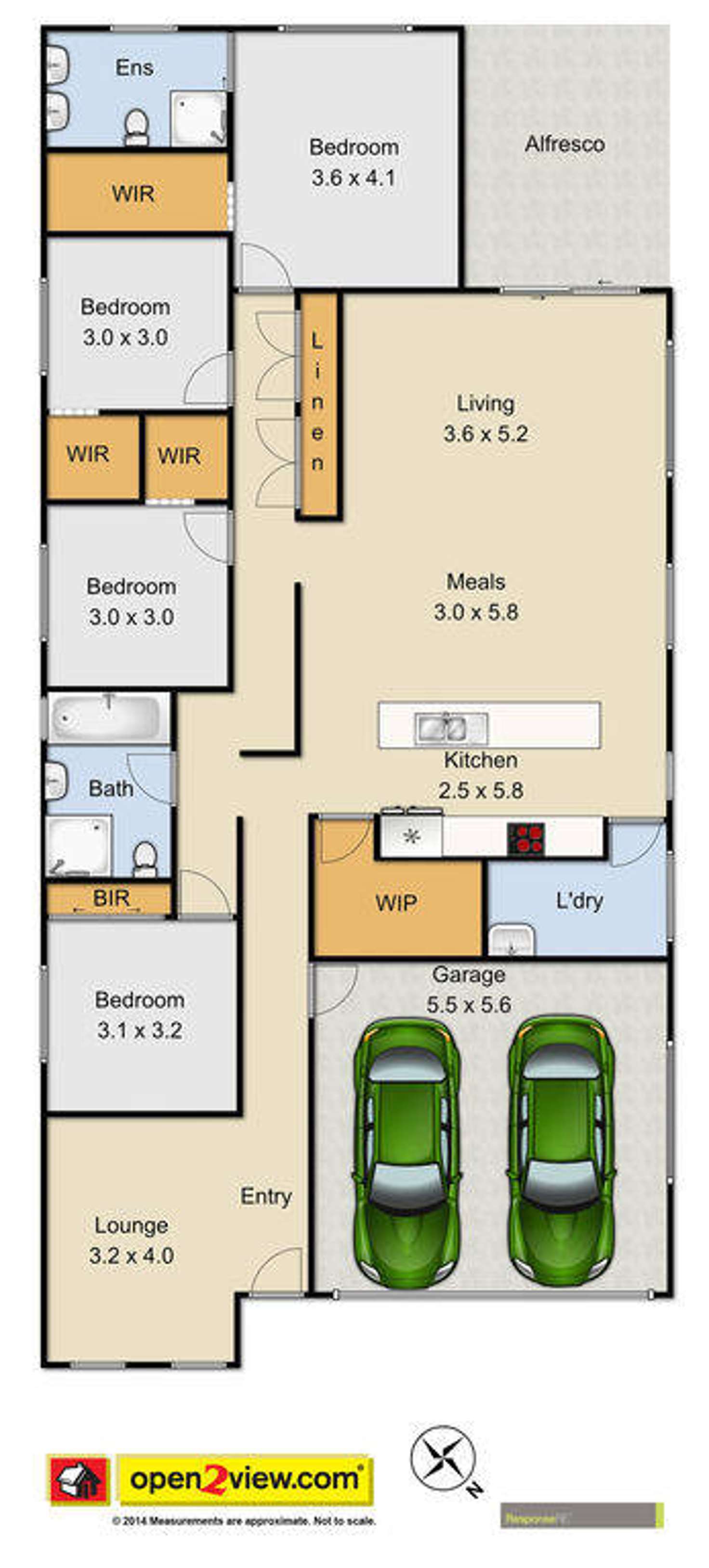 Floorplan of Homely house listing, 5 Reuben Street, Riverstone NSW 2765