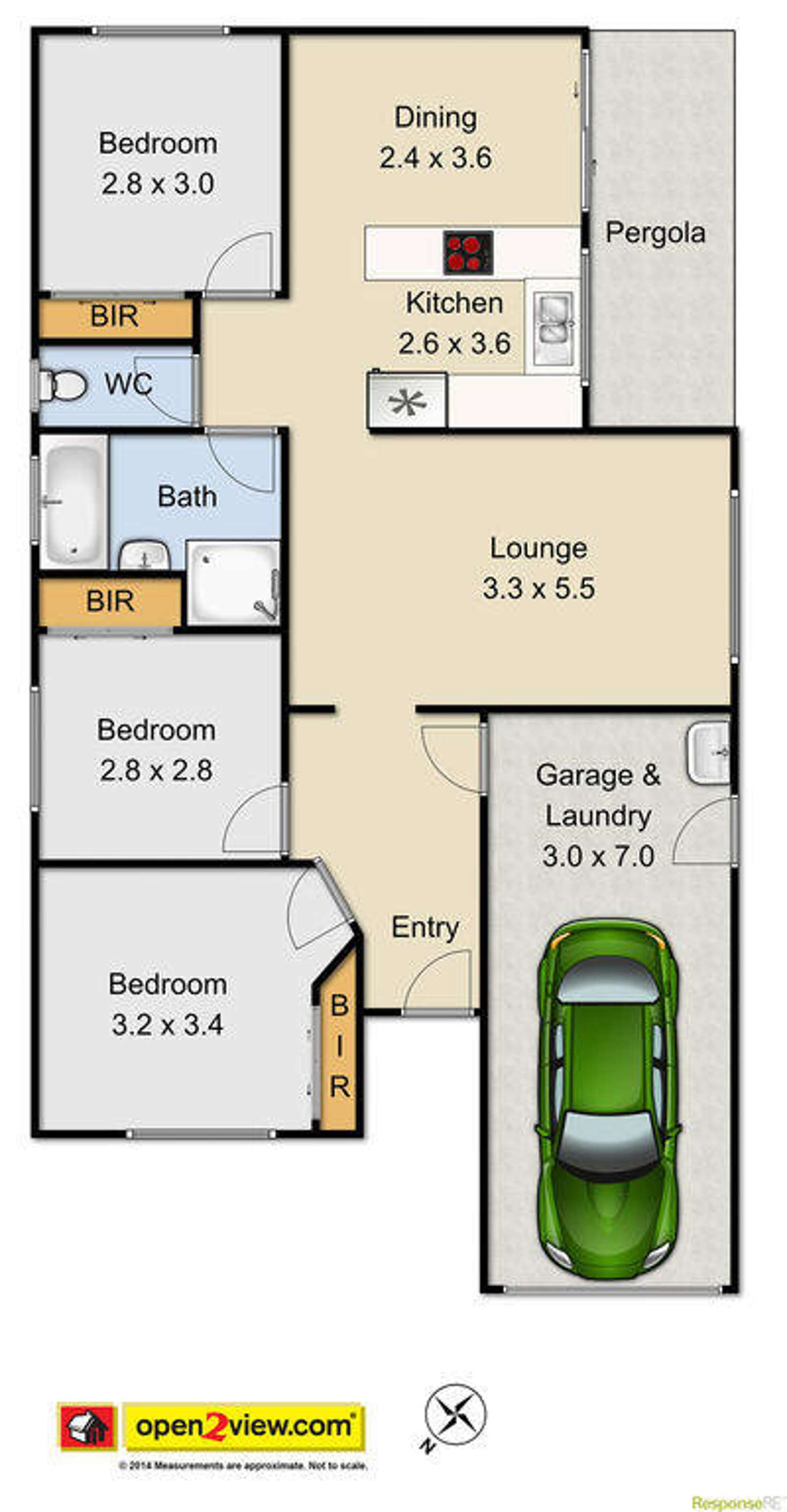 Floorplan of Homely house listing, 6 Plum Gardens, Glenwood NSW 2768
