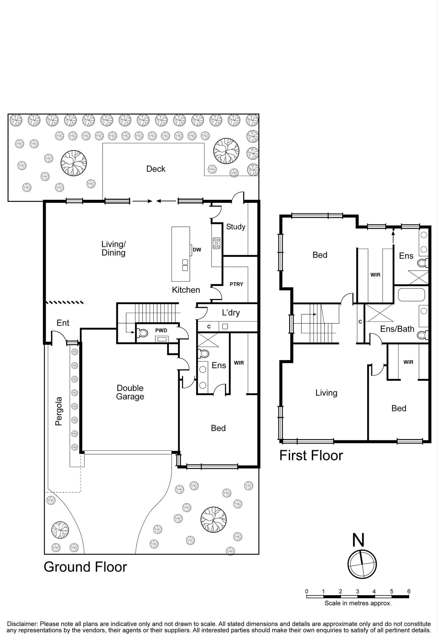 Floorplan of Homely townhouse listing, 85 Iona Street, Black Rock VIC 3193