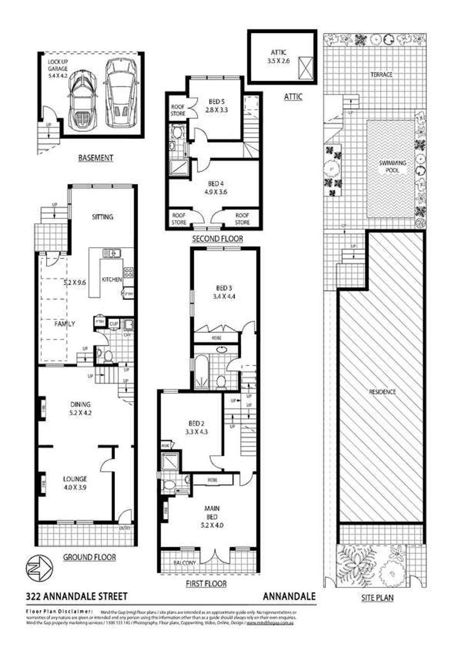 Floorplan of Homely house listing, 322 Annandale Street, Annandale NSW 2038