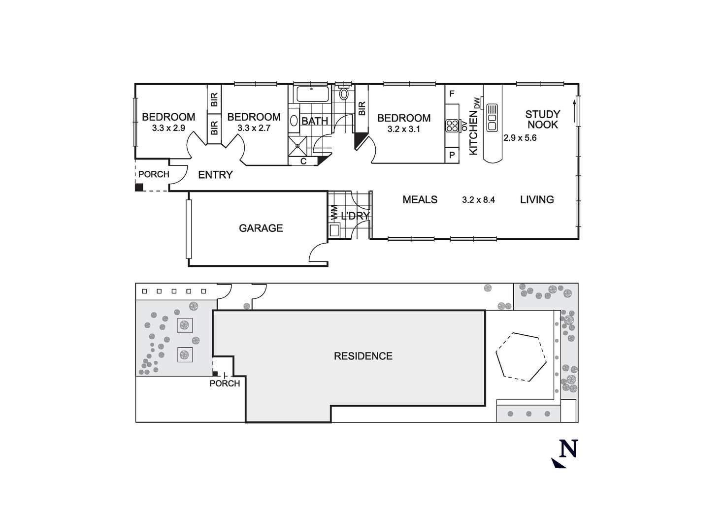 Floorplan of Homely house listing, 19 Brighton Avenue, Wyndham Vale VIC 3024