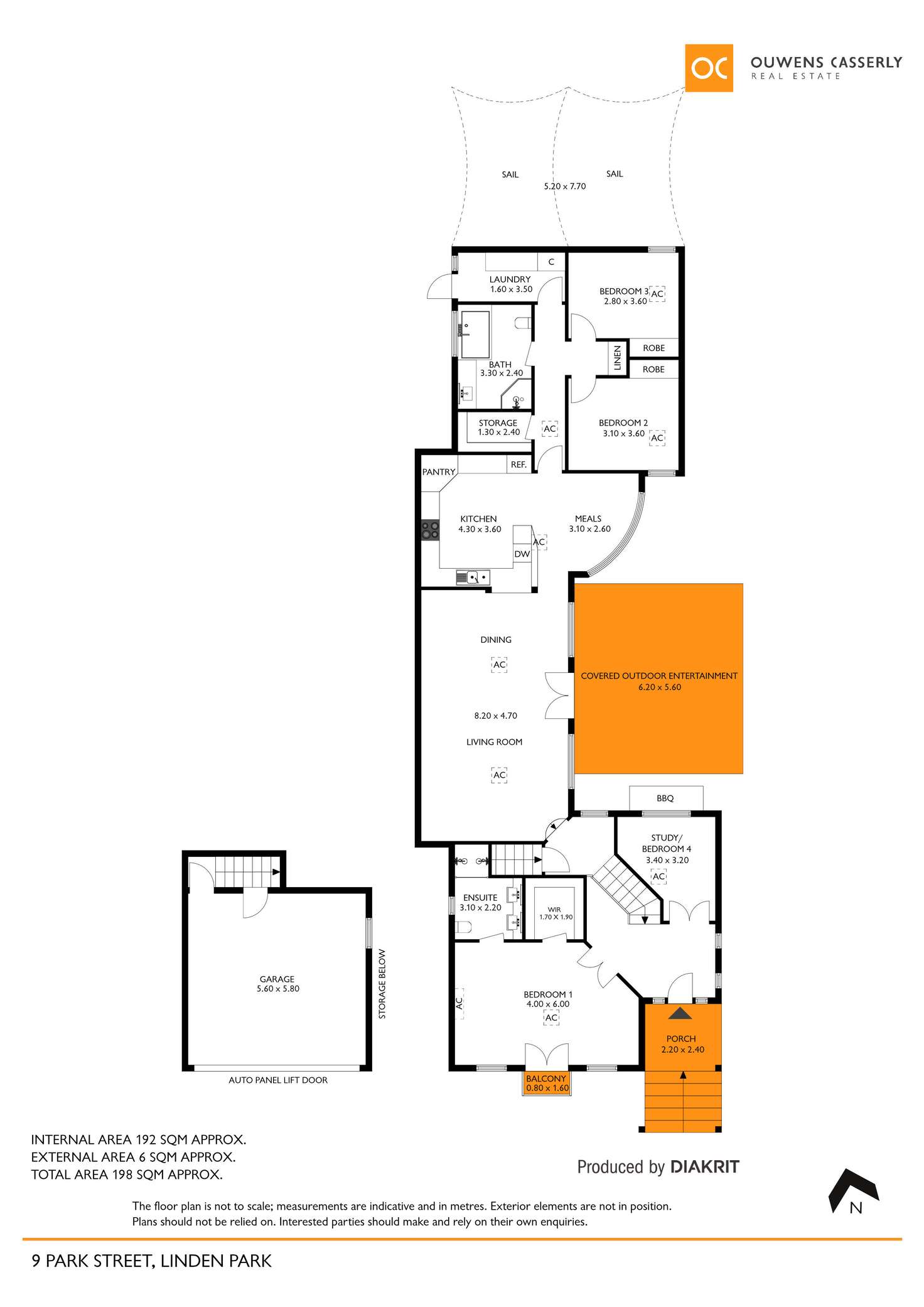 Floorplan of Homely house listing, 9 Park Street, Linden Park SA 5065