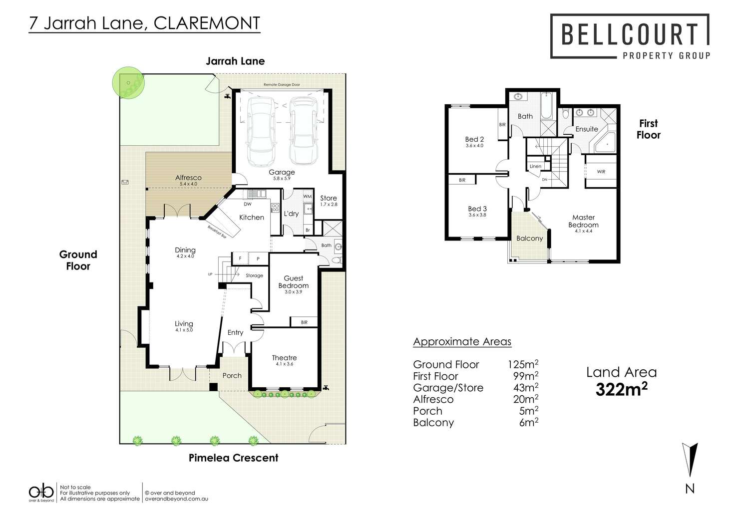 Floorplan of Homely house listing, 7 Jarrah Lane, Mount Claremont WA 6010