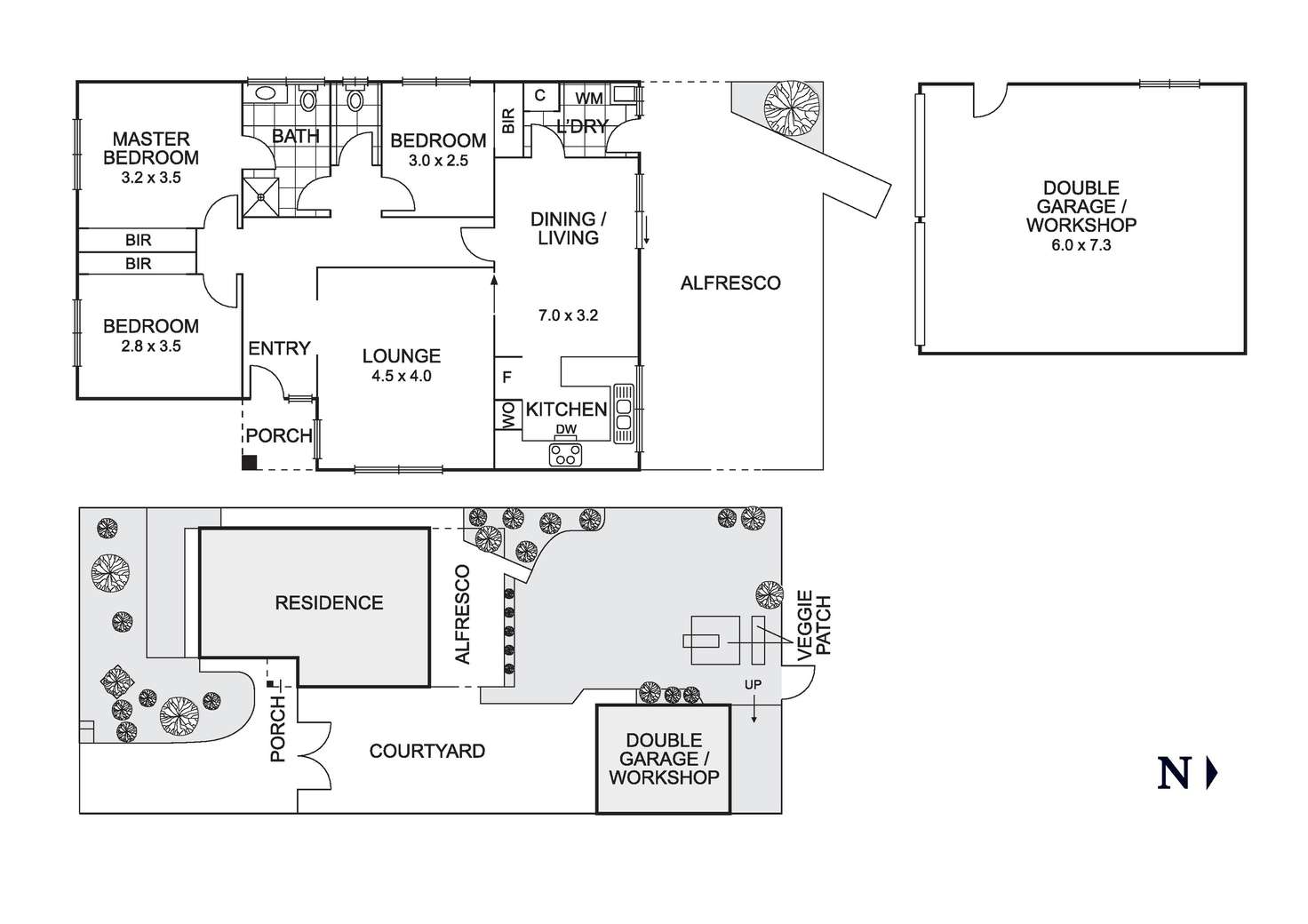 Floorplan of Homely house listing, 23 Angela Drive, Hoppers Crossing VIC 3029