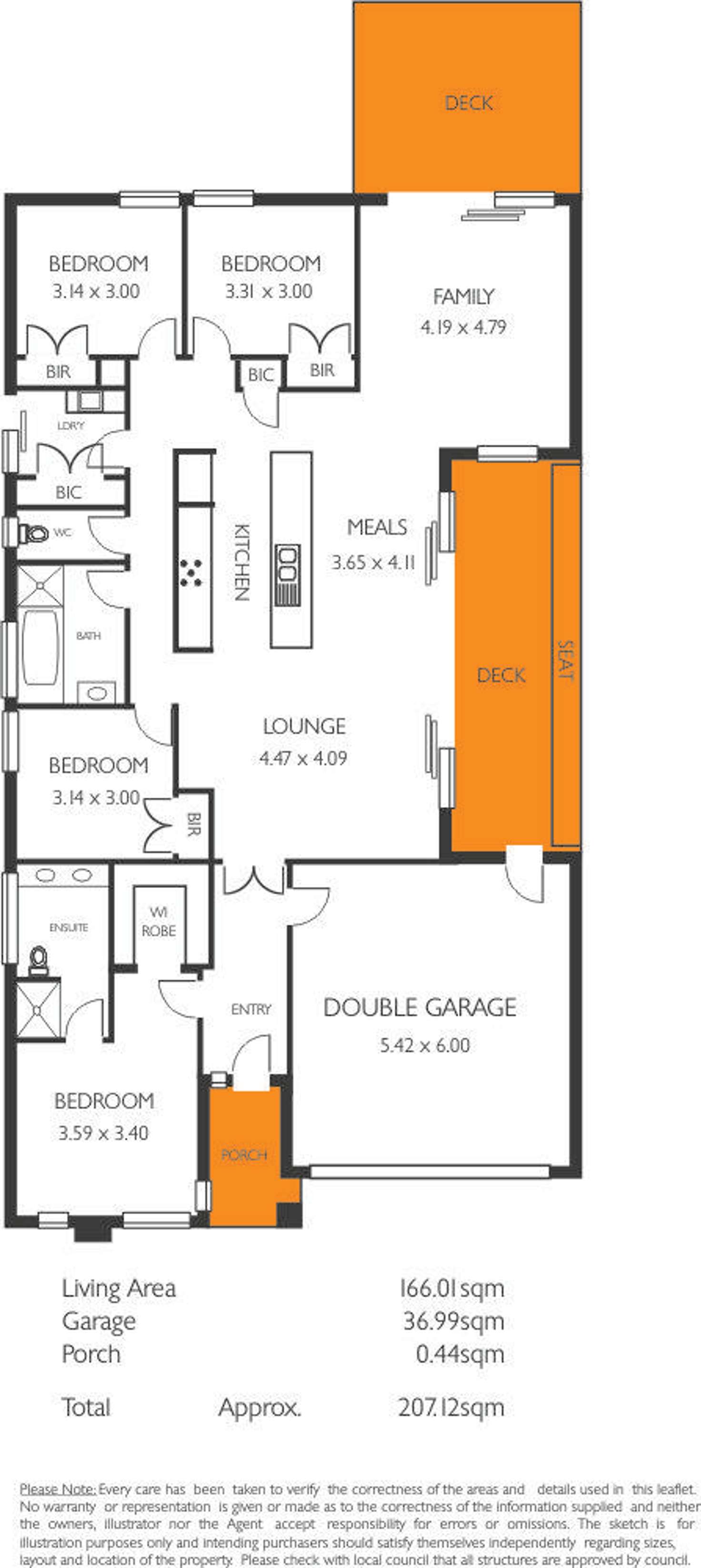 Floorplan of Homely house listing, 66a Ann Street, Campbelltown SA 5074