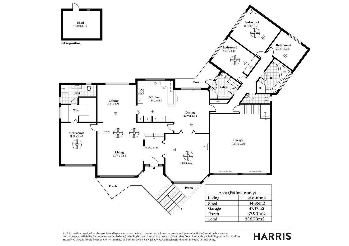 Floorplan of Homely house listing, 14 Bushy Park Drive, Auldana SA 5072