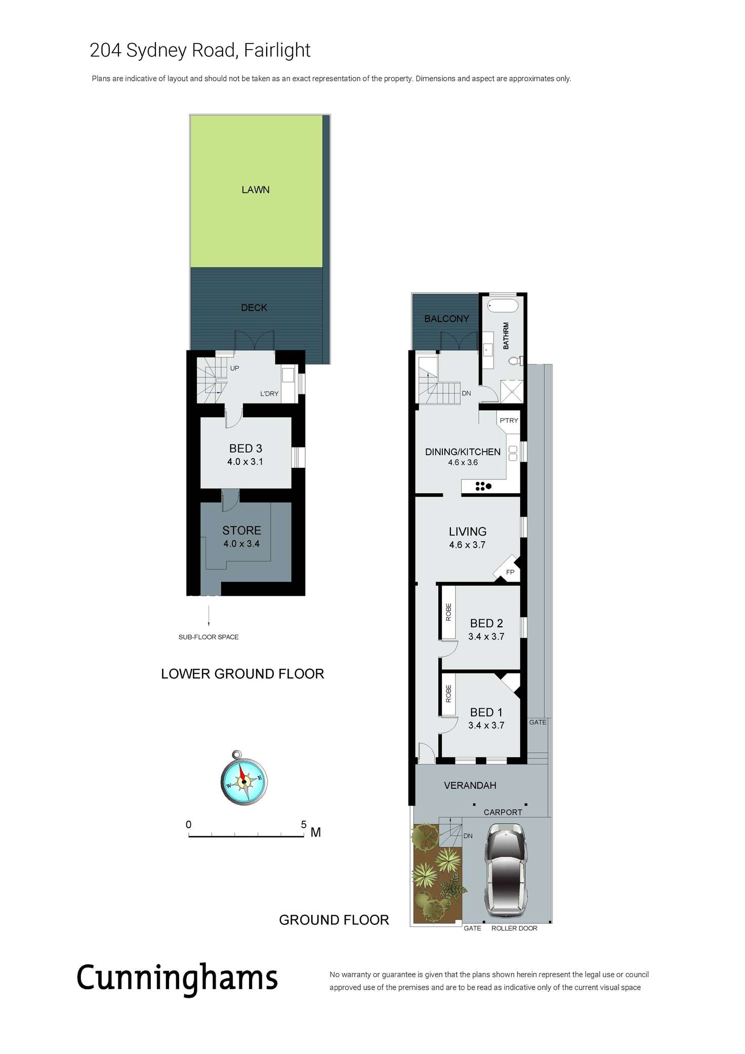 Floorplan of Homely house listing, 204 Sydney Road, Fairlight NSW 2094