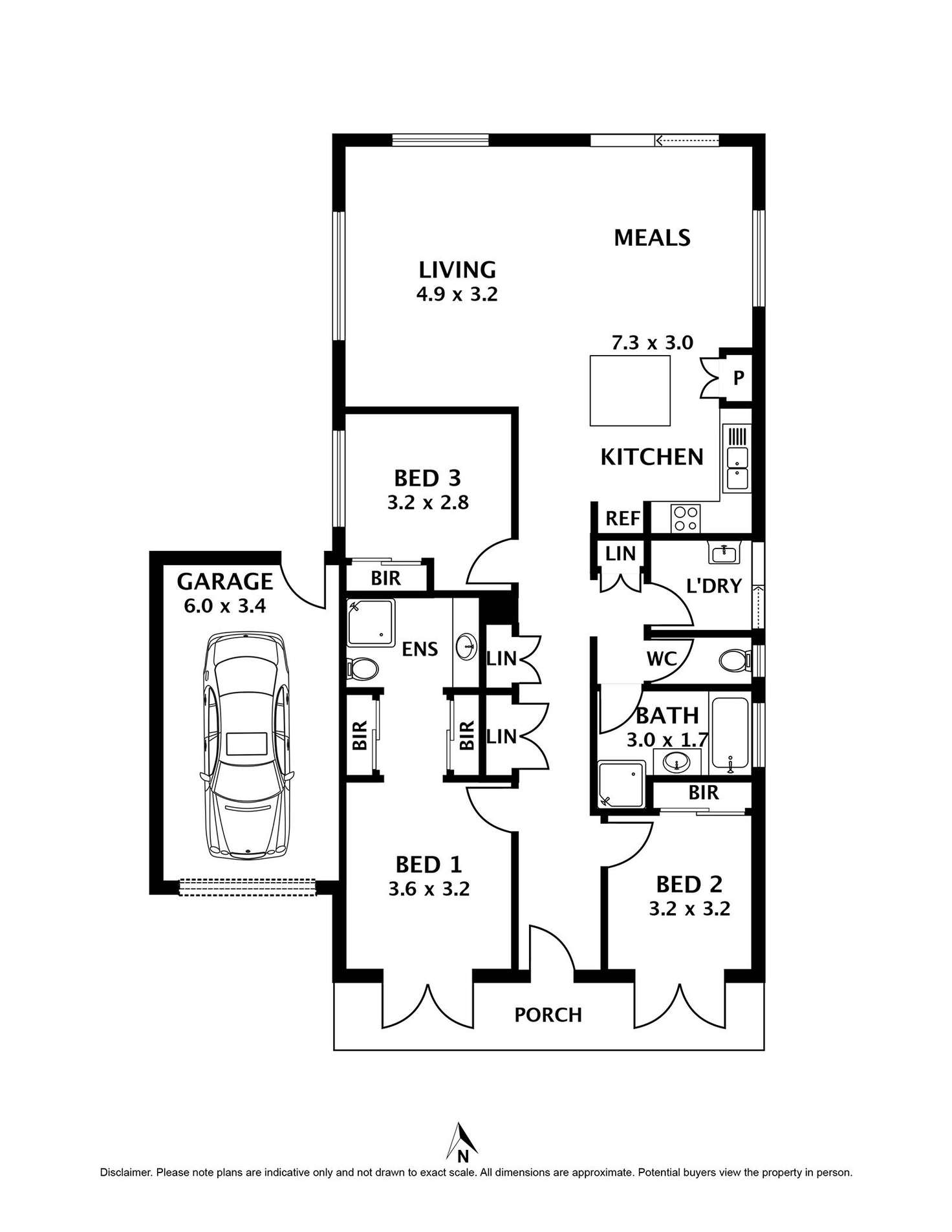 Floorplan of Homely house listing, 37 Stoke Heath Way, Caroline Springs VIC 3023