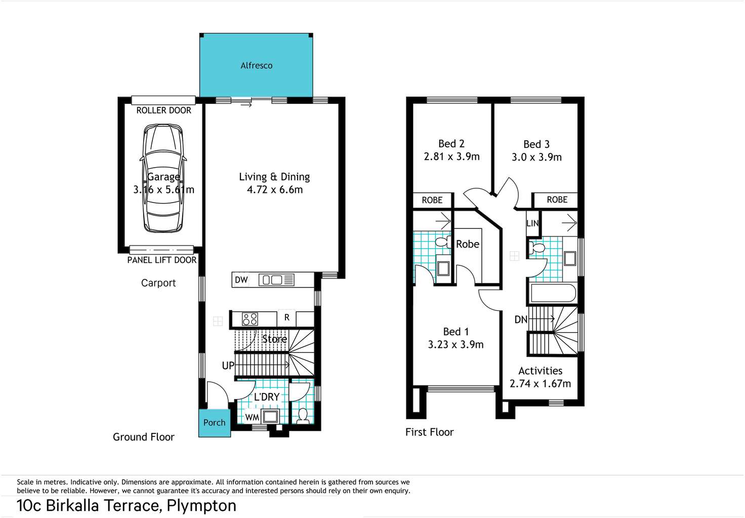 Floorplan of Homely house listing, 10c Birkalla Terrace, Plympton SA 5038
