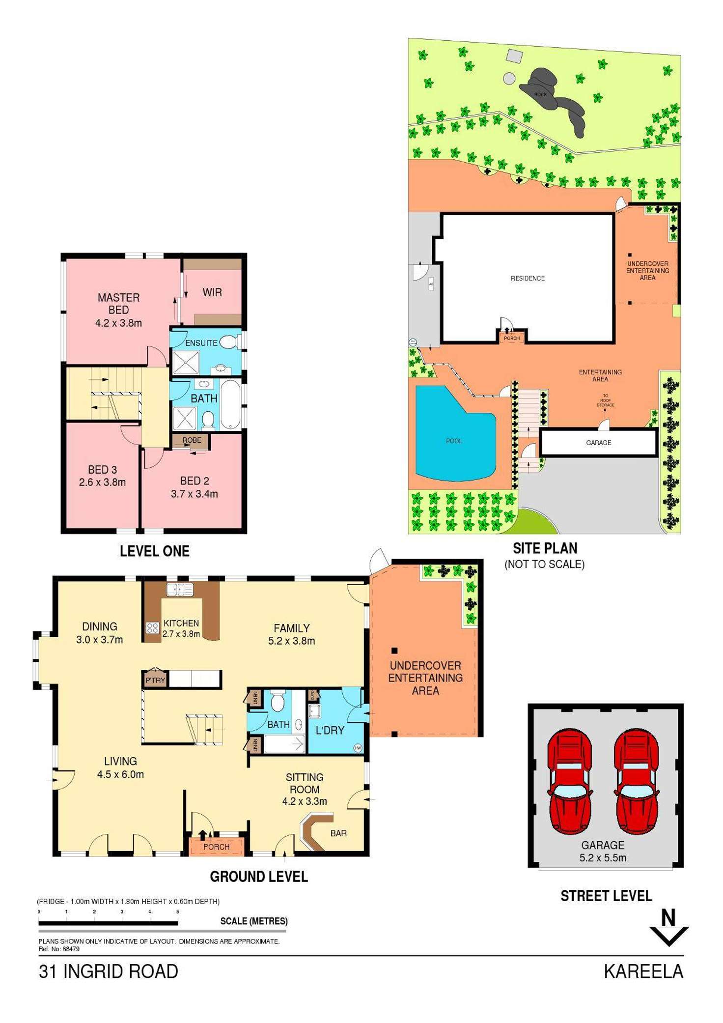Floorplan of Homely house listing, 31 Ingrid Road, Kareela NSW 2232