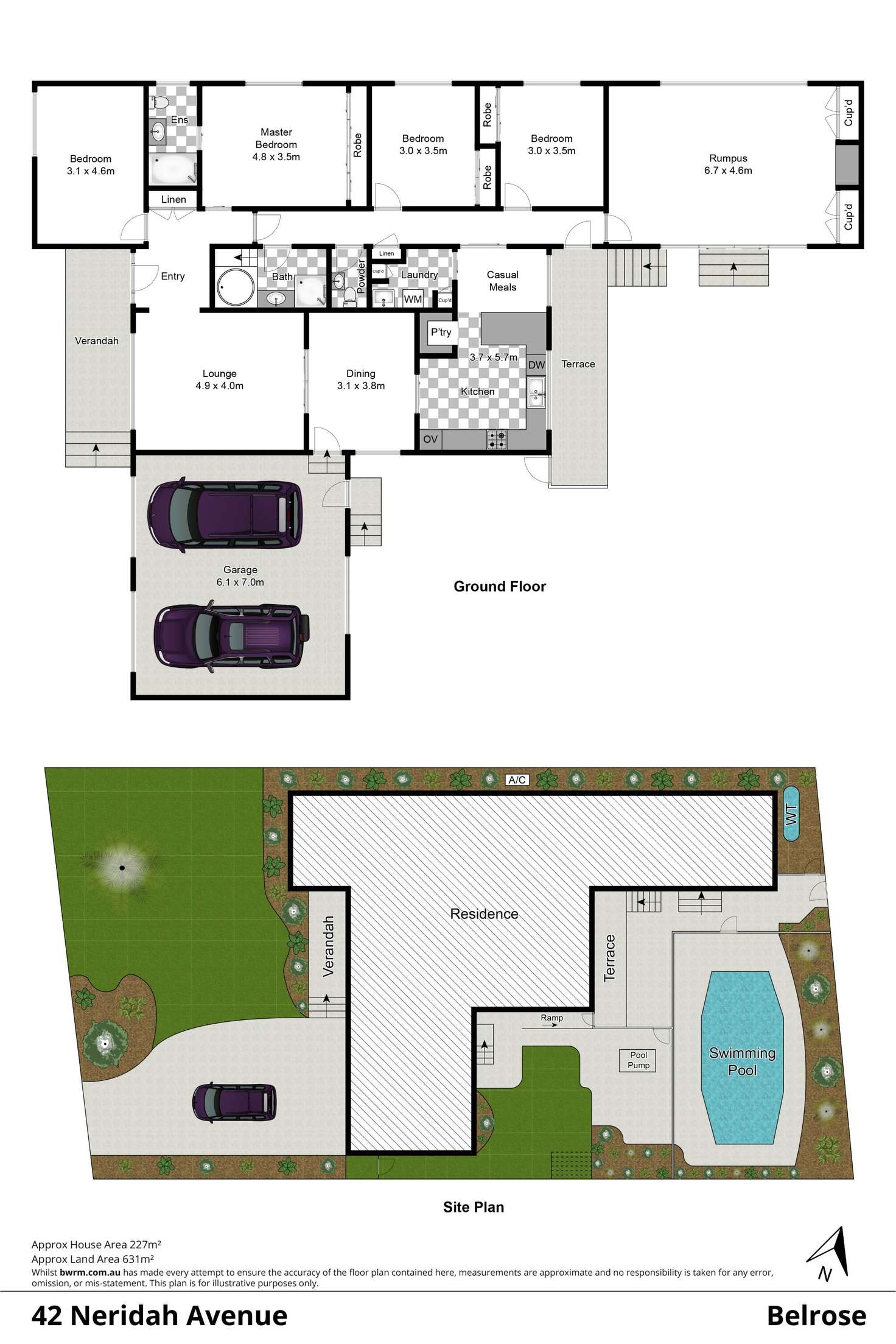 Floorplan of Homely house listing, 42 Neridah Avenue, Belrose NSW 2085