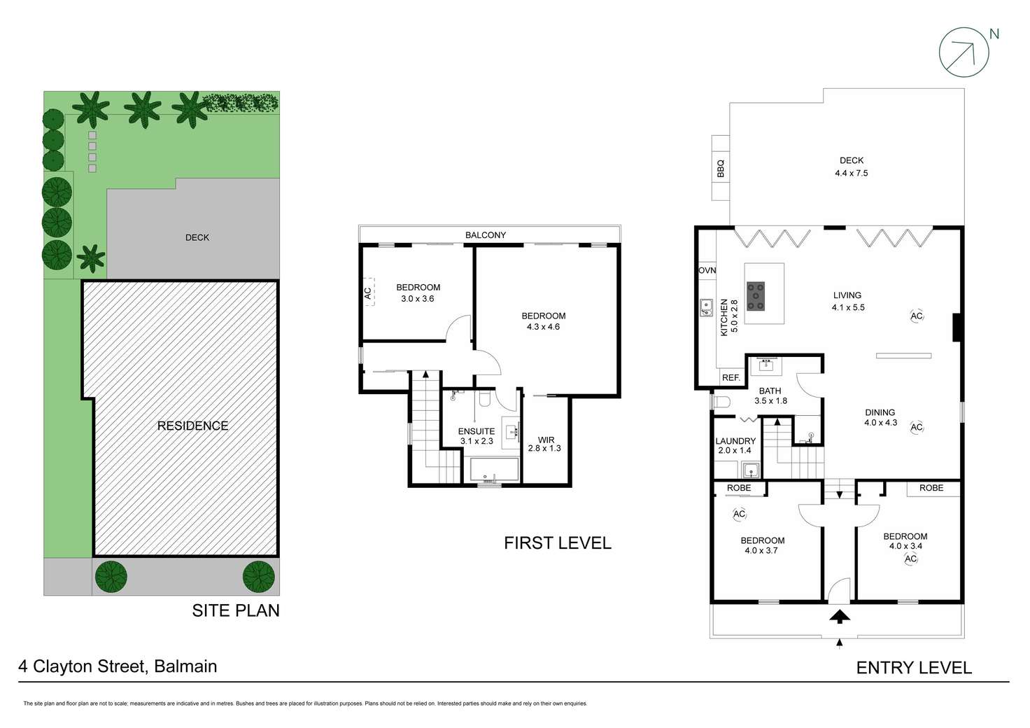 Floorplan of Homely house listing, 4 Clayton Street, Balmain NSW 2041