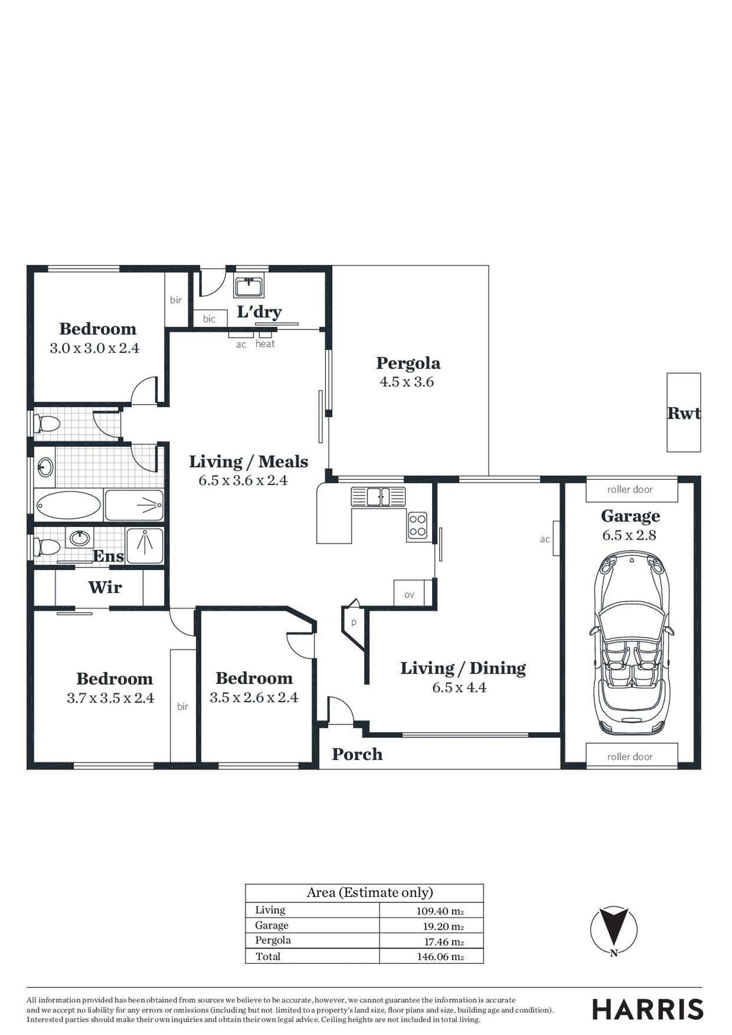 Floorplan of Homely house listing, 7 Don Avenue, Seacliff Park SA 5049