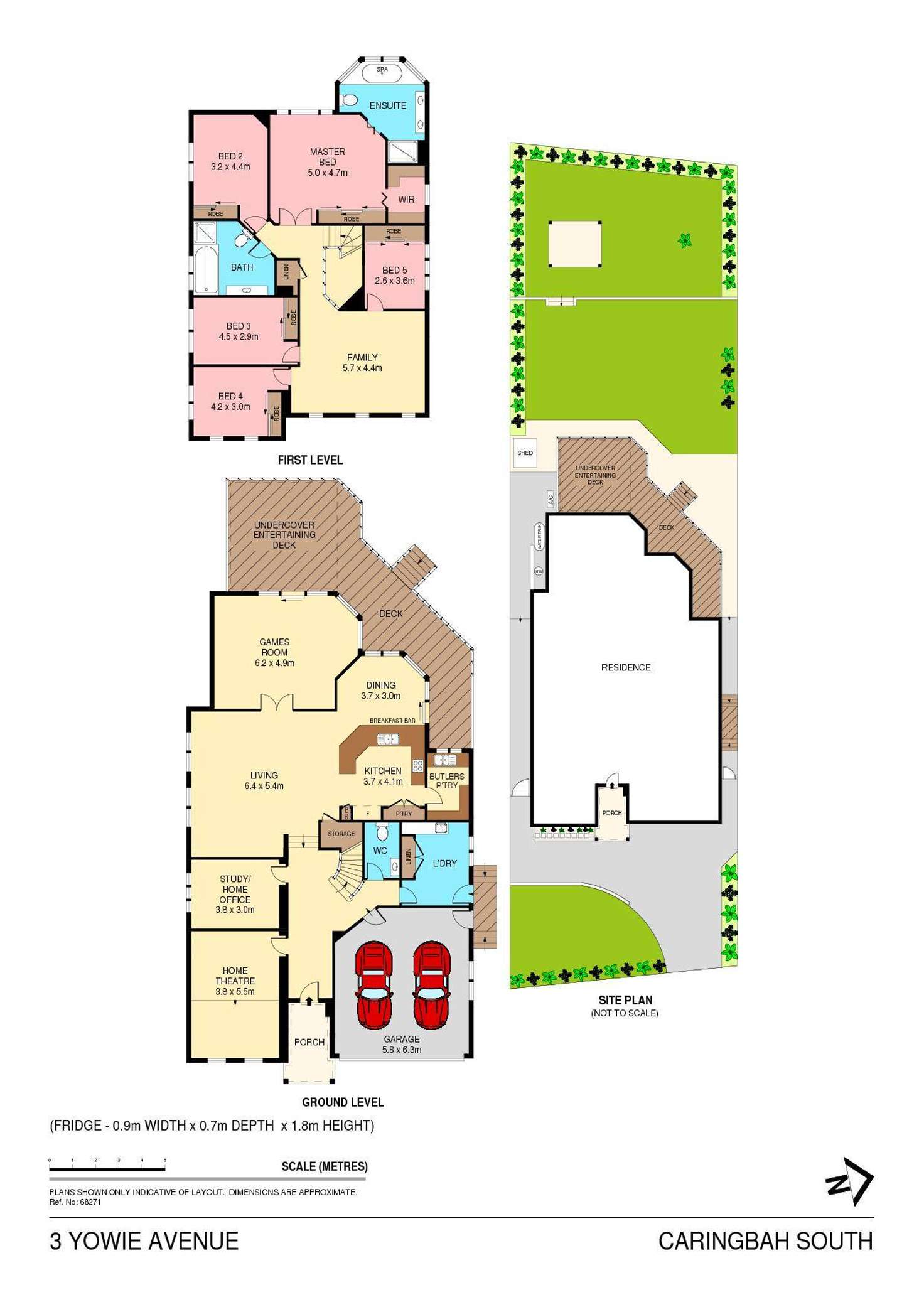 Floorplan of Homely house listing, 3 Yowie Avenue, Caringbah South NSW 2229