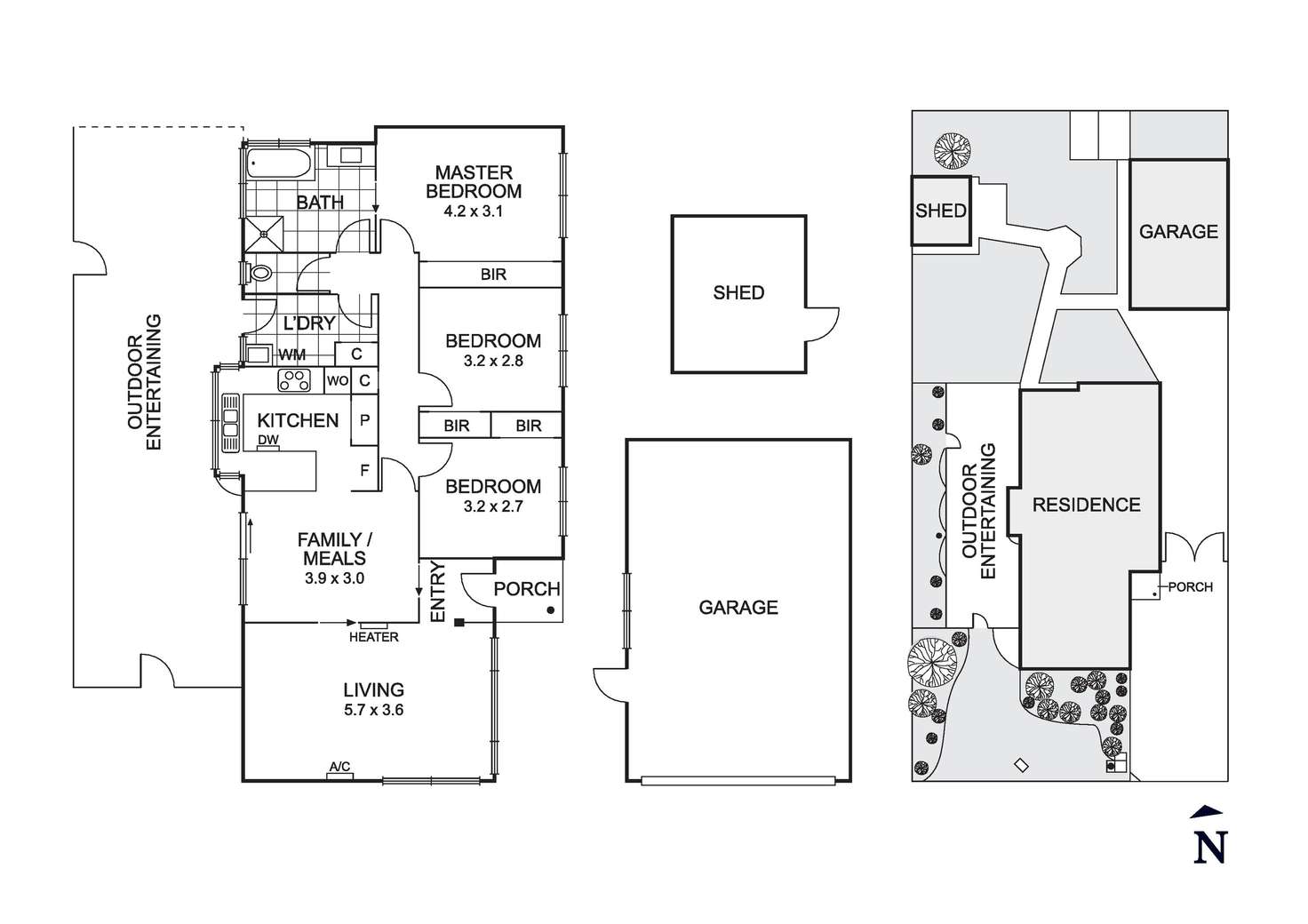 Floorplan of Homely house listing, 7 Cation Avenue, Hoppers Crossing VIC 3029