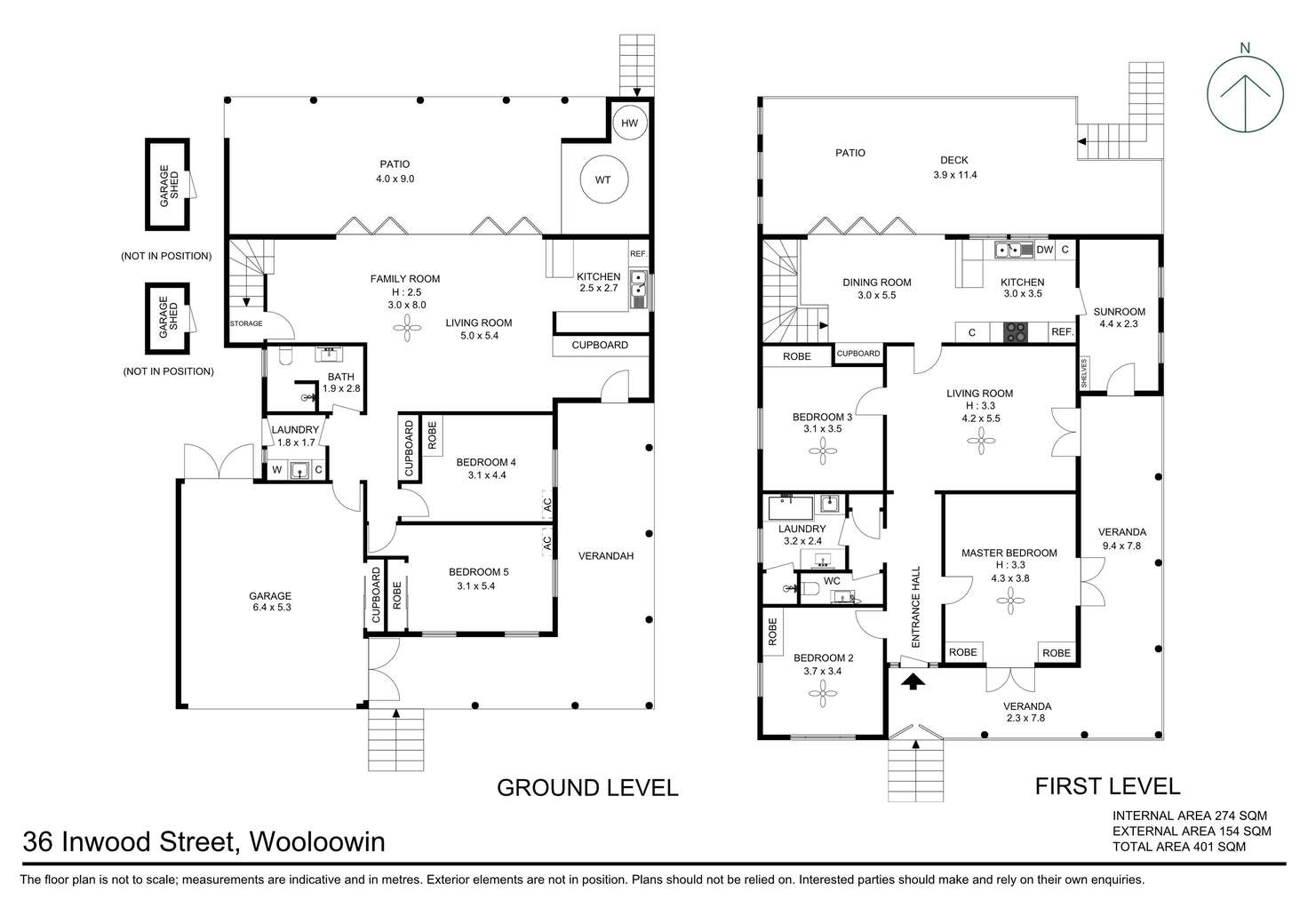 Floorplan of Homely house listing, 36 Inwood Street, Wooloowin QLD 4030