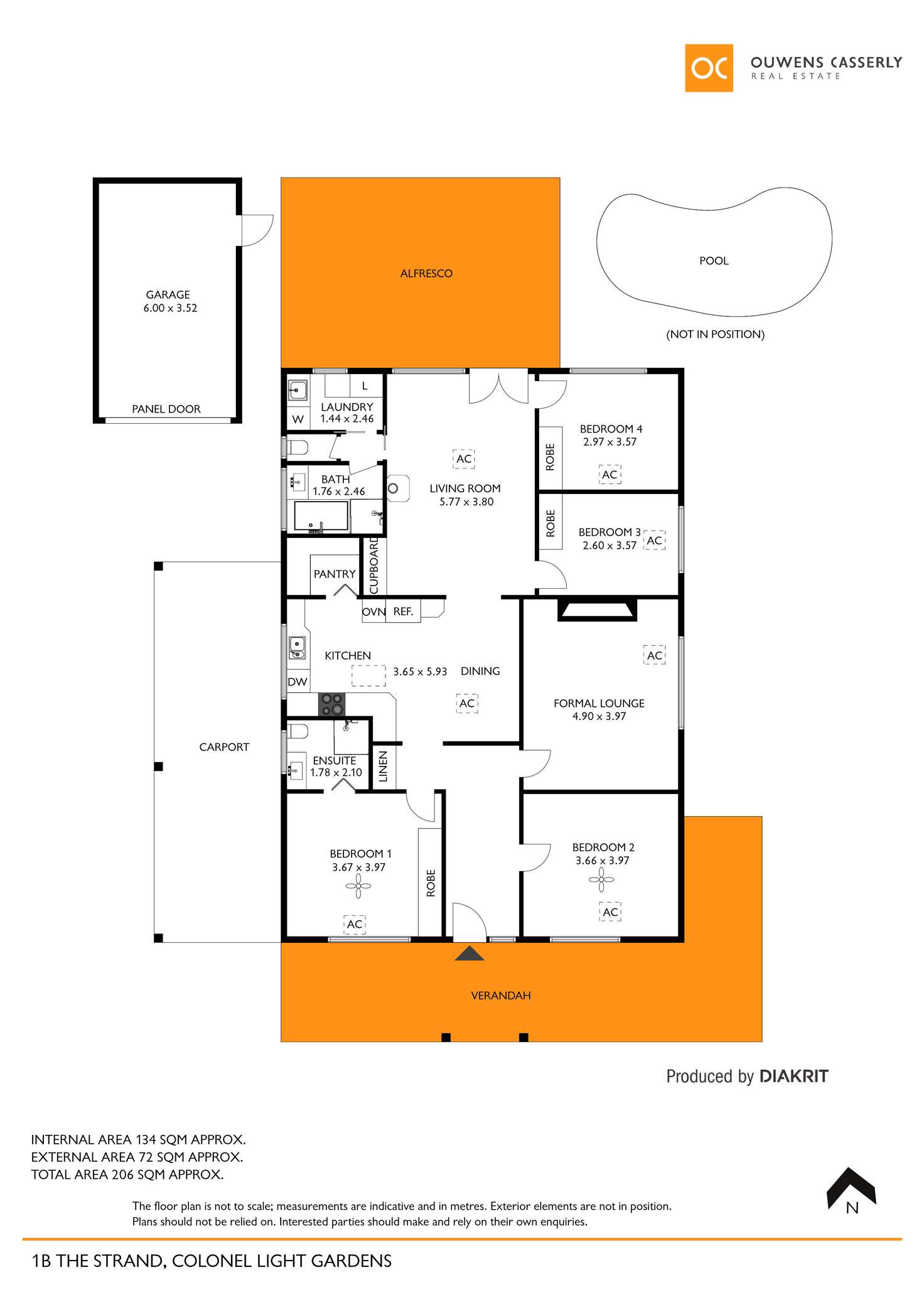 Floorplan of Homely house listing, 1B The Strand, Colonel Light Gardens SA 5041