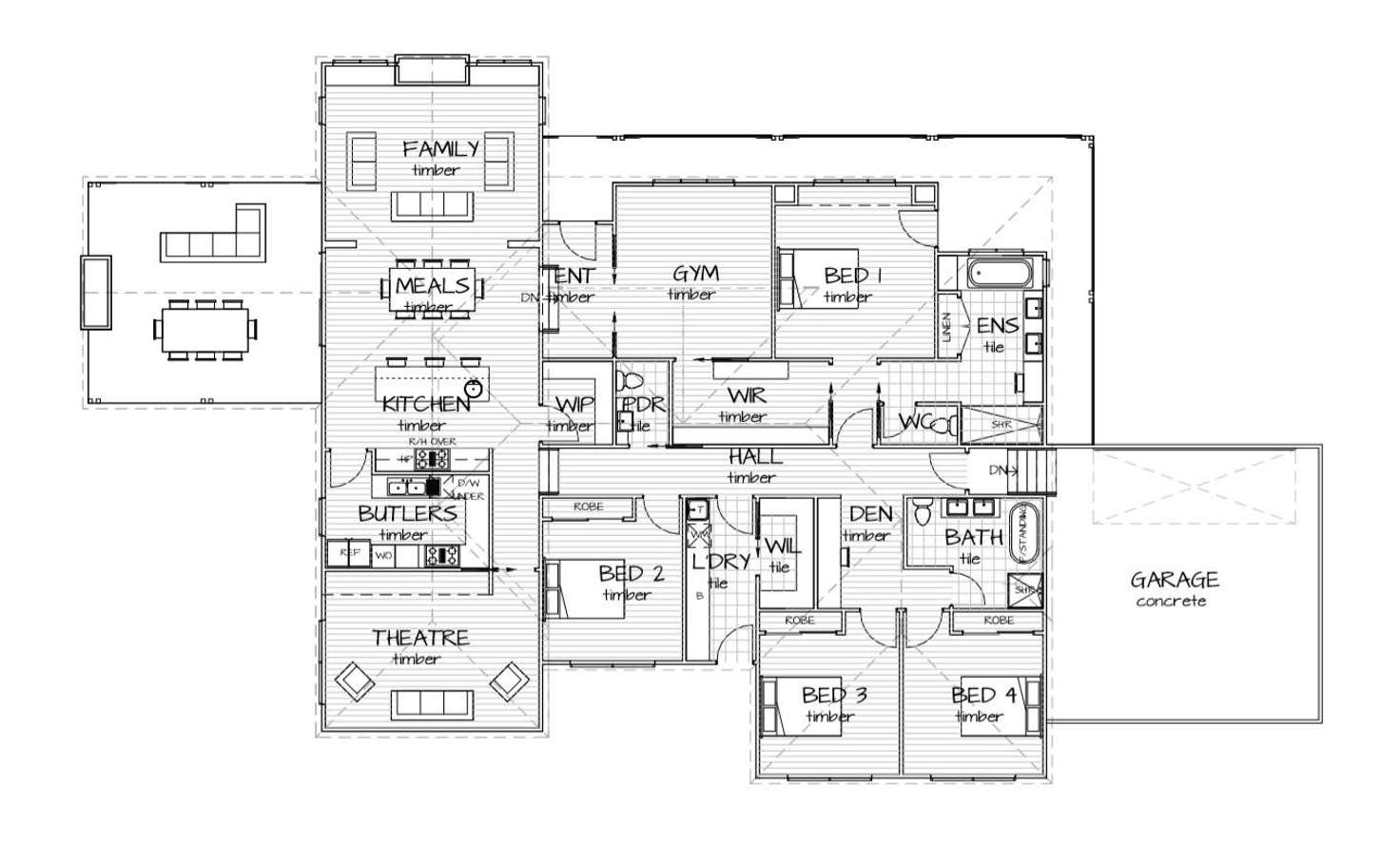 Floorplan of Homely residentialLand listing, 1 Fairway Crescent, Bacchus Marsh VIC 3340