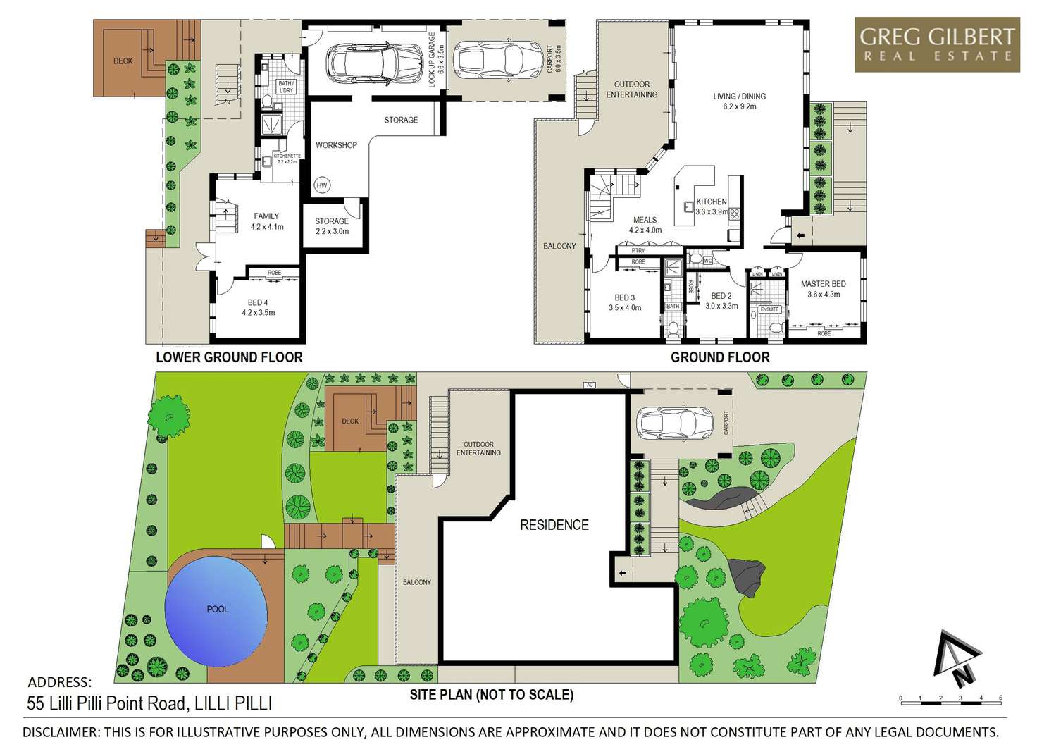 Floorplan of Homely house listing, 55 Lilli Pilli Point Road, Lilli Pilli NSW 2229