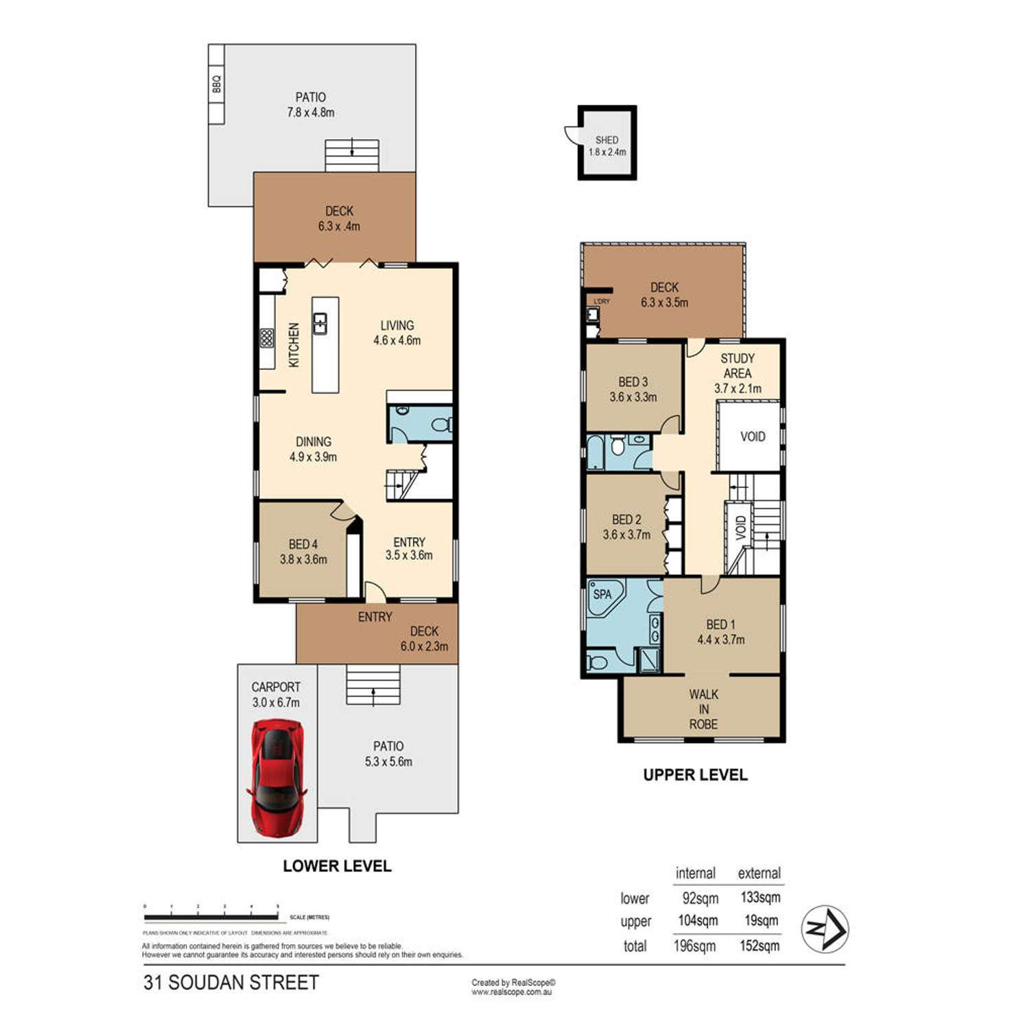Floorplan of Homely house listing, 31 Soudan Street, Toowong QLD 4066