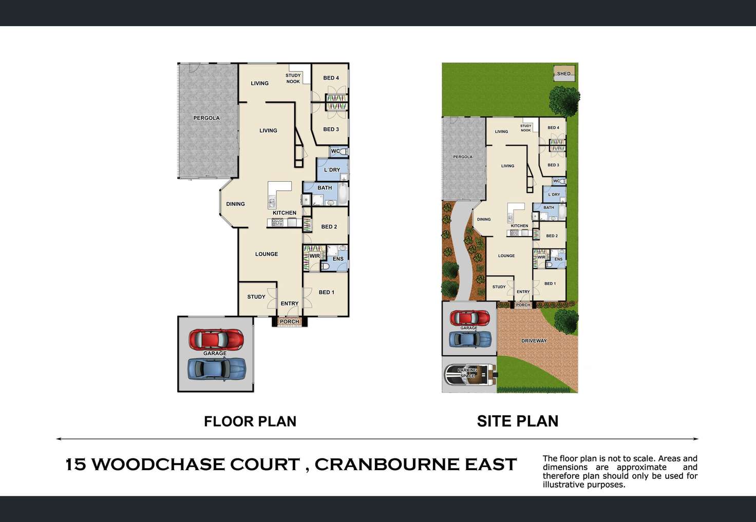 Floorplan of Homely house listing, 15 Woodchase Court, Cranbourne East VIC 3977