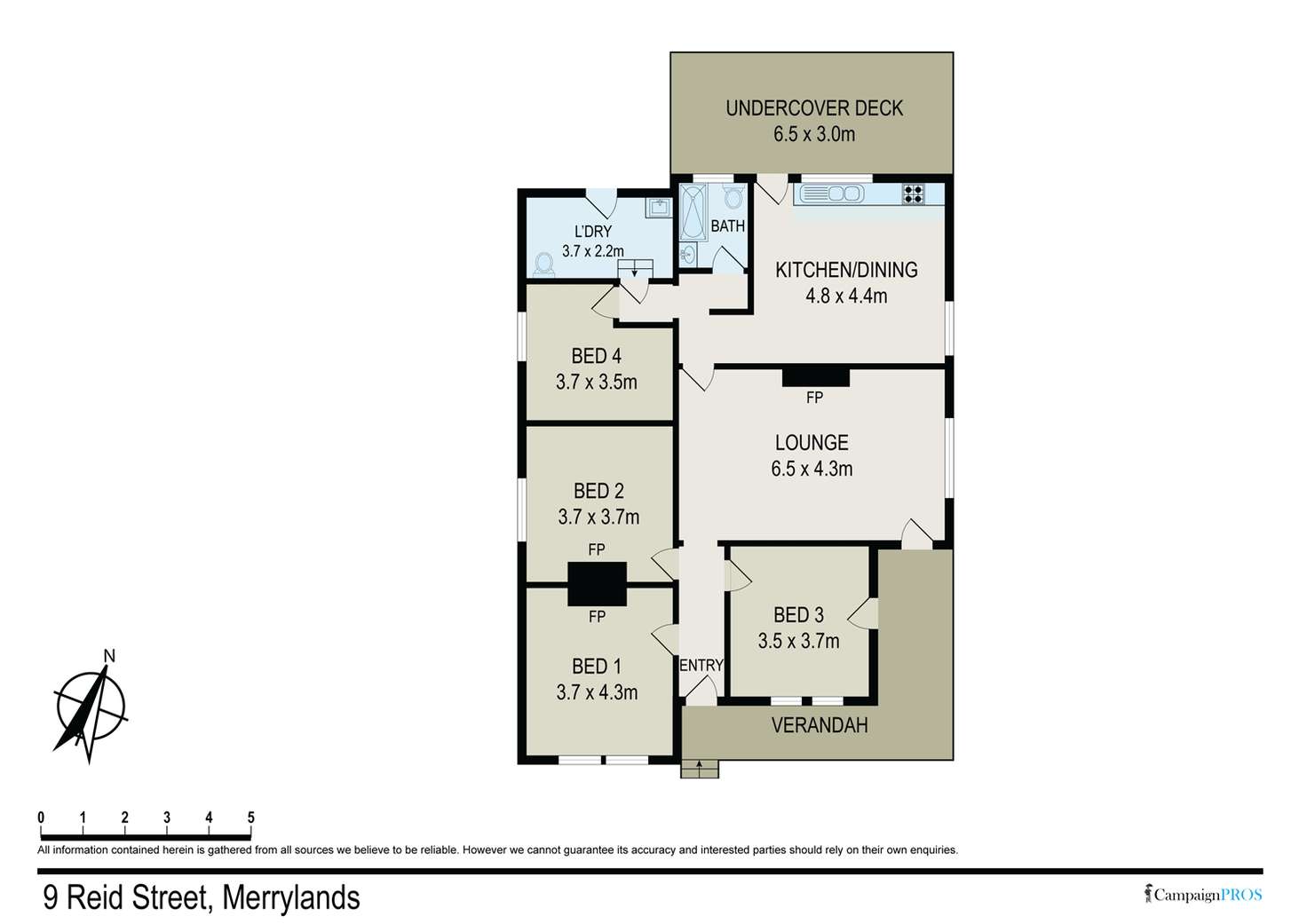 Floorplan of Homely house listing, 9 Reid Street, Merrylands NSW 2160