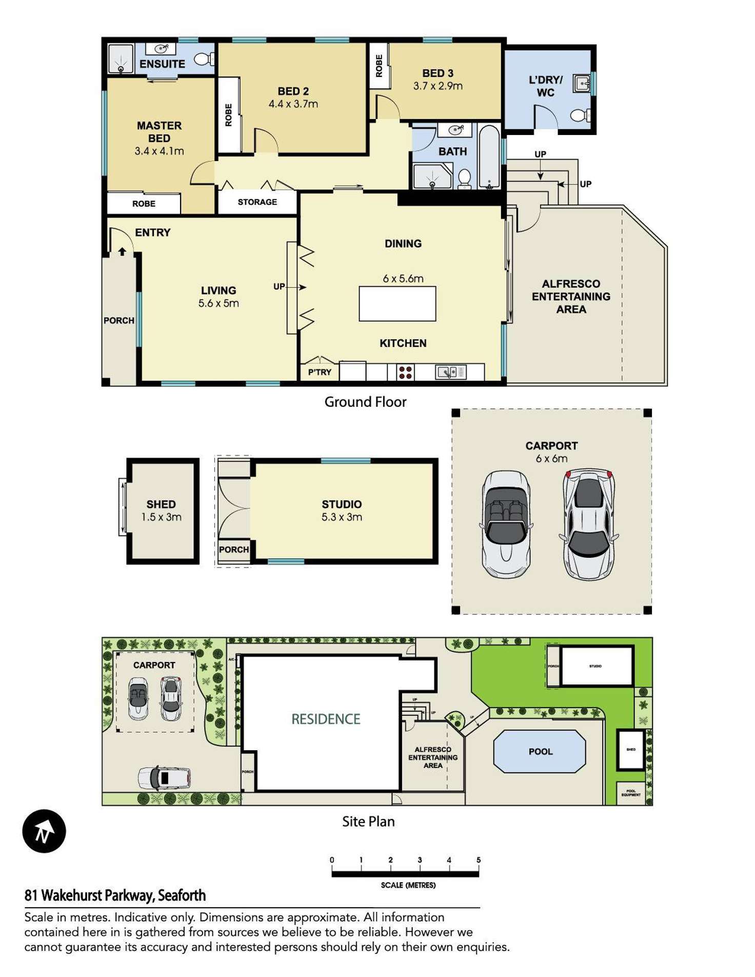 Floorplan of Homely house listing, 81 Wakehurst Parkway, Seaforth NSW 2092