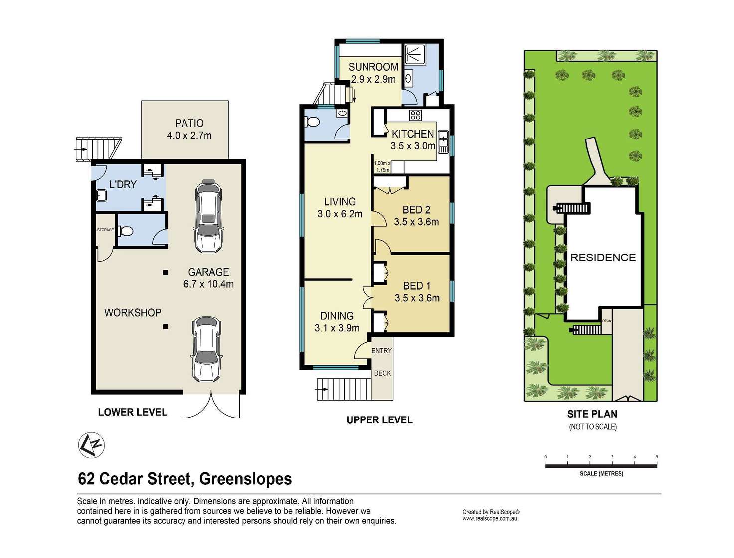 Floorplan of Homely house listing, 62 Cedar Street, Greenslopes QLD 4120