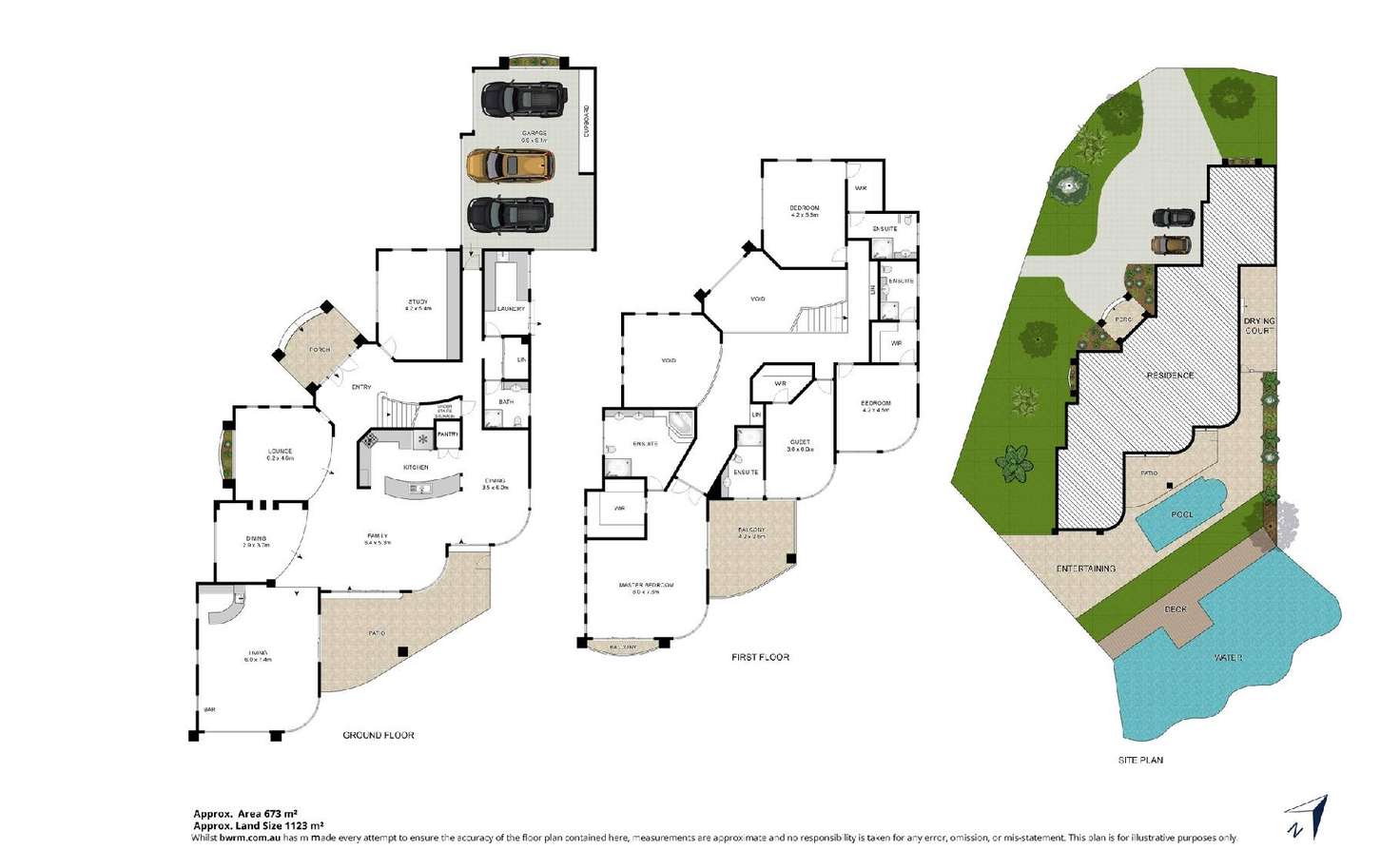 Floorplan of Homely house listing, 48 Istana View, Clear Island Waters QLD 4226