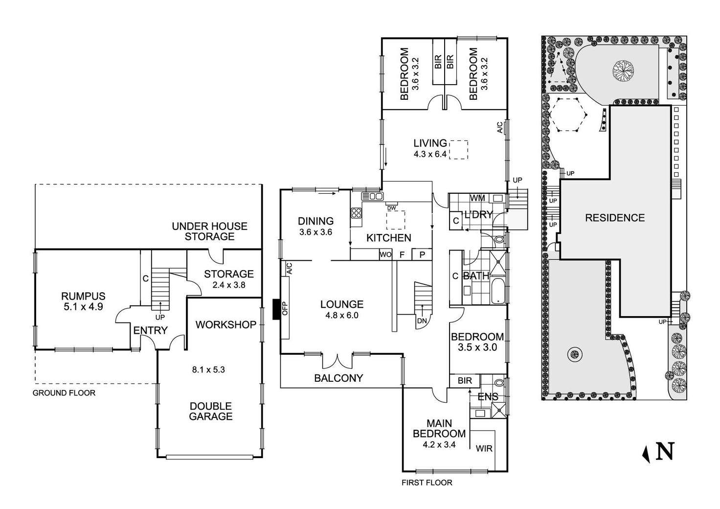 Floorplan of Homely house listing, 6 Latrobe Street, Bulleen VIC 3105