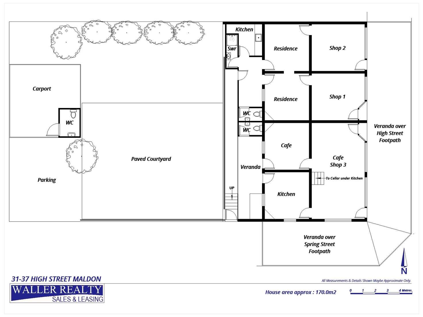 Floorplan of Homely house listing, 31-37 High Street, Maldon VIC 3463