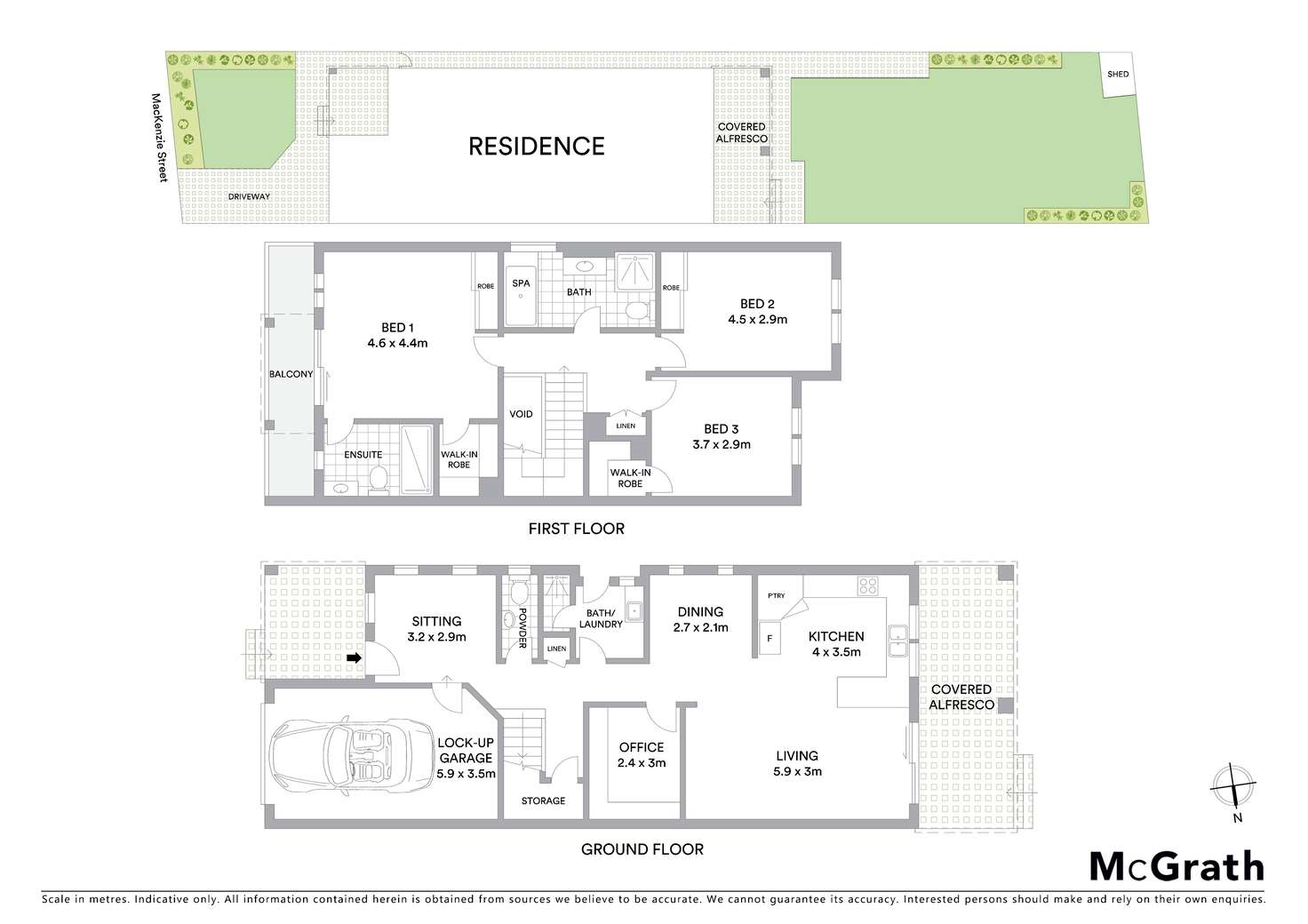 Floorplan of Homely house listing, 35A Mackenzie Street, Revesby NSW 2212
