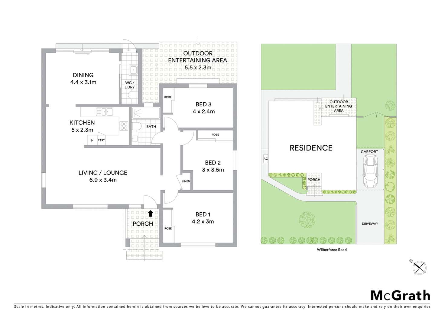 Floorplan of Homely house listing, 21 Wilberforce Road, Revesby NSW 2212