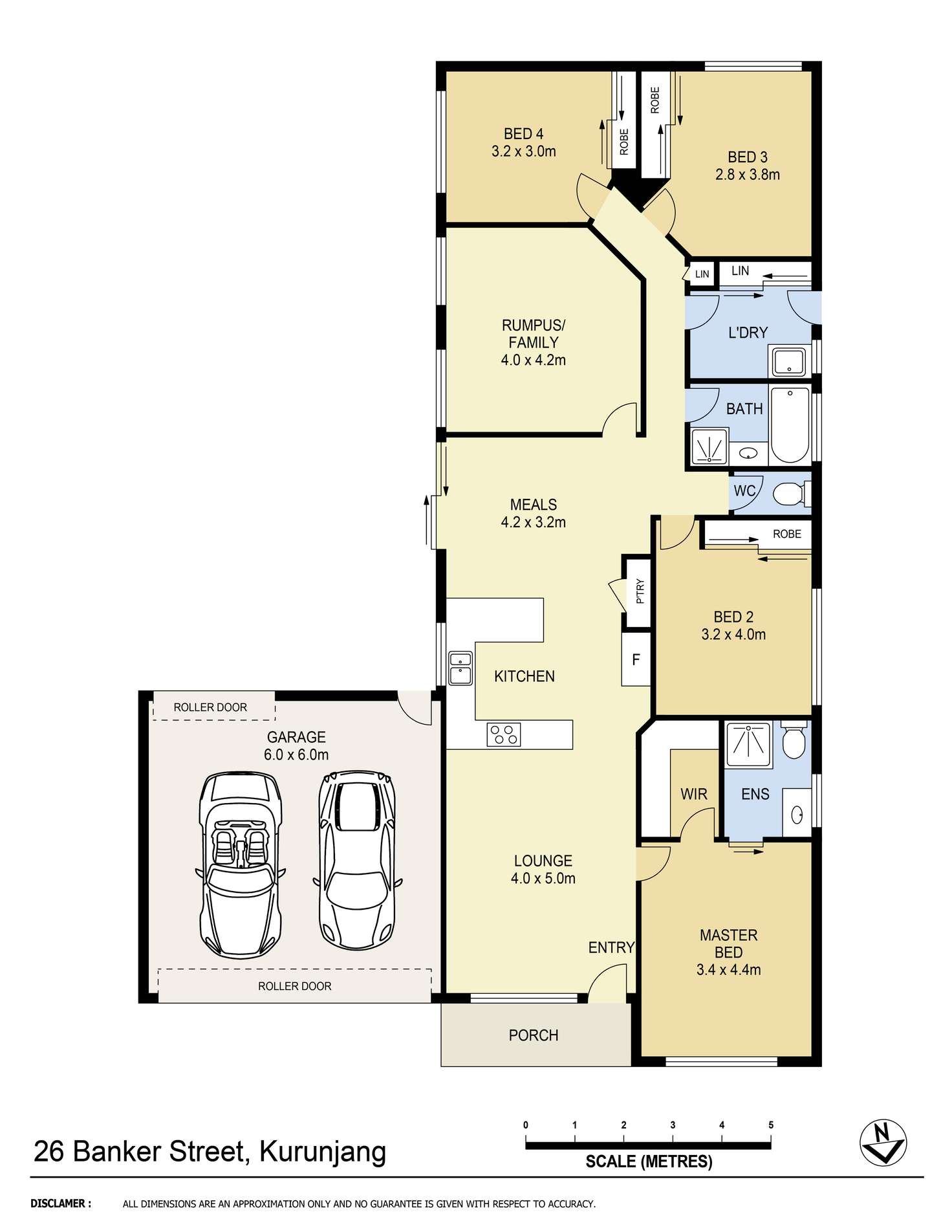 Floorplan of Homely house listing, 26 Banker Street, Kurunjang VIC 3337