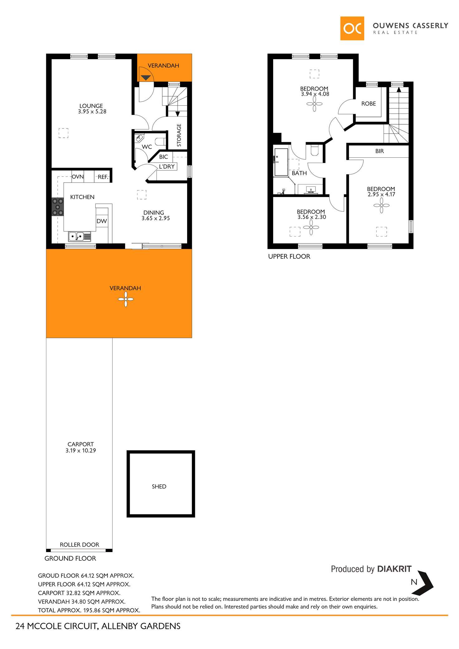 Floorplan of Homely house listing, 24 McCole Circuit, Allenby Gardens SA 5009