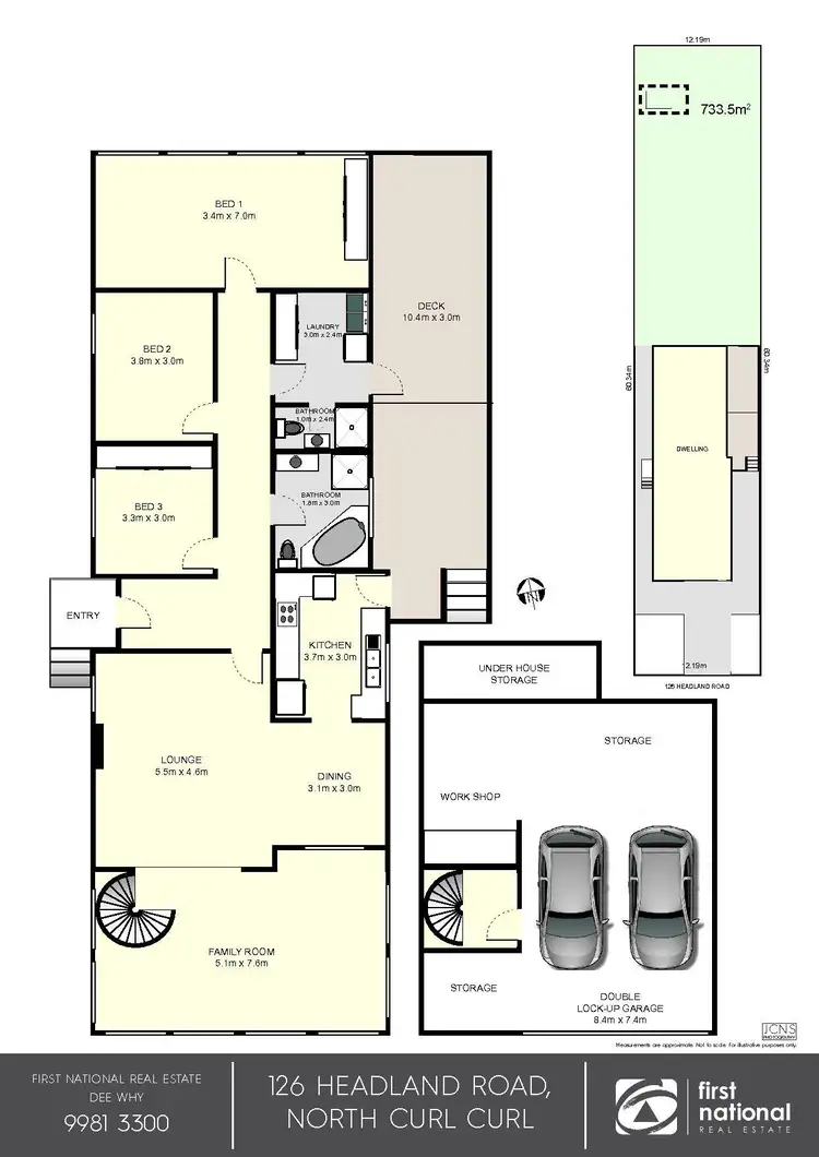 Floorplan of Homely house listing, 126 Headland Road, North Curl Curl NSW 2099