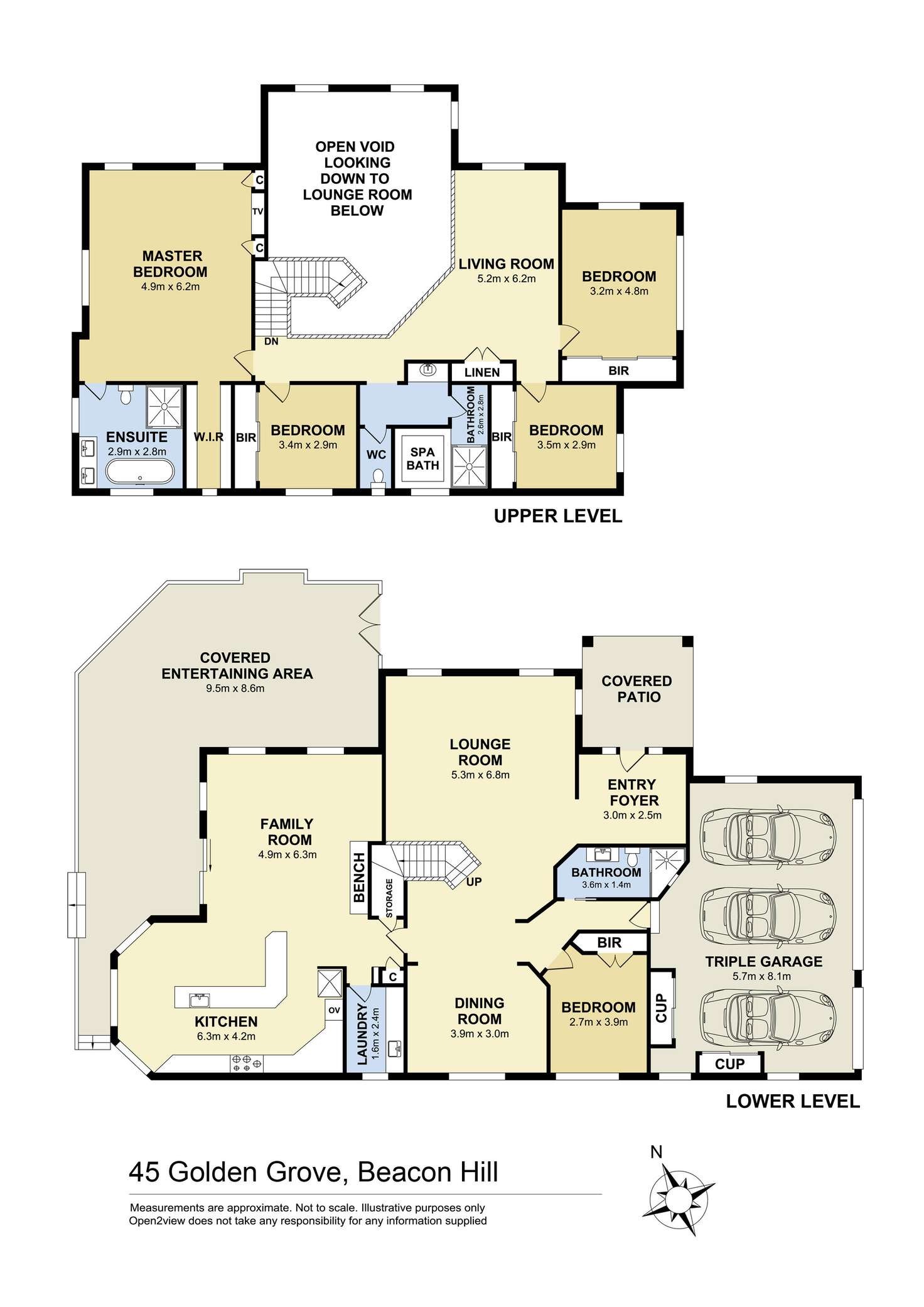 Floorplan of Homely house listing, 45 Golden Grove, Beacon Hill NSW 2100