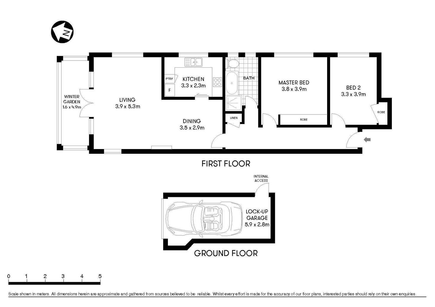 Floorplan of Homely apartment listing, 6/337 Victoria Avenue, Chatswood NSW 2067