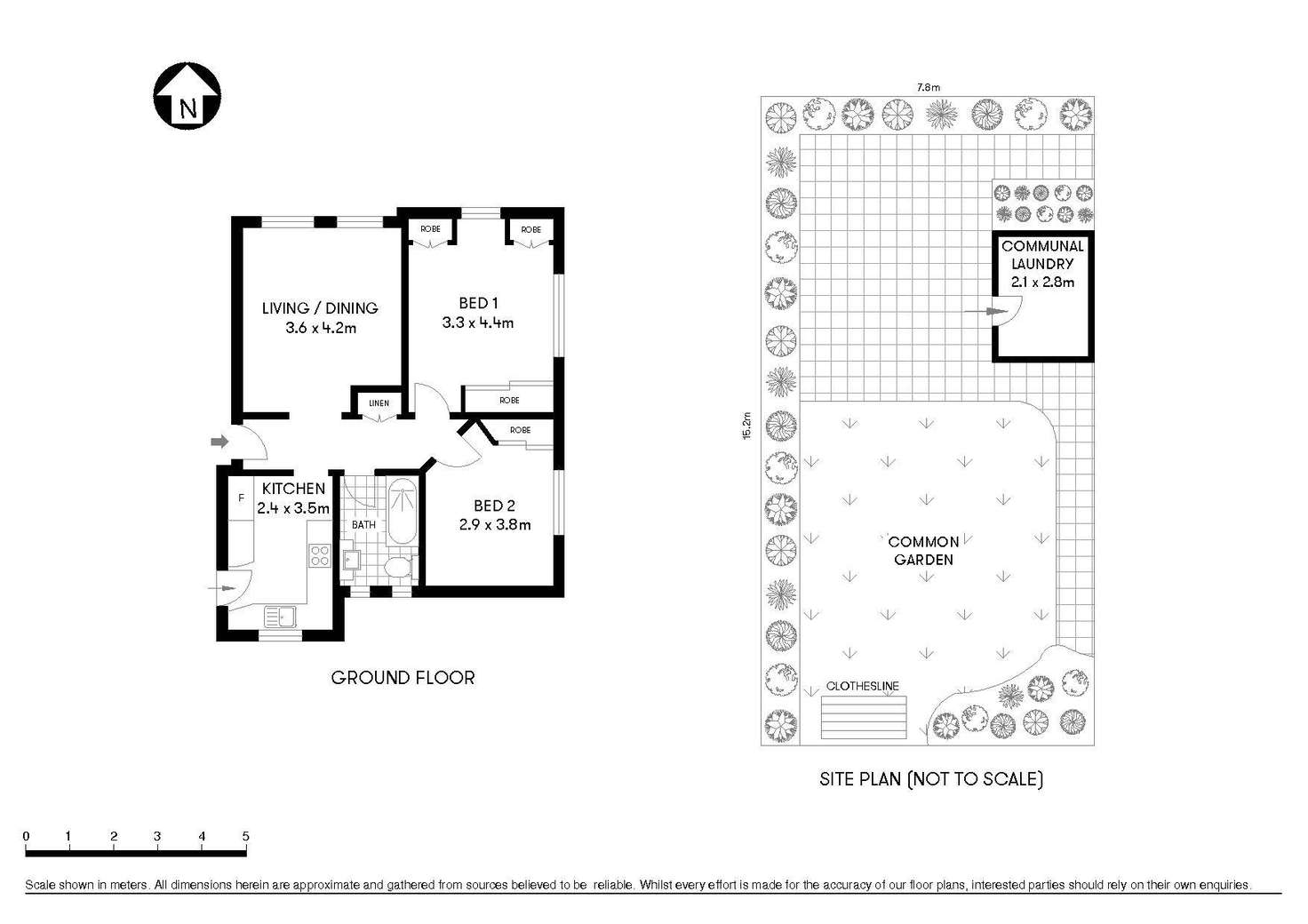 Floorplan of Homely apartment listing, 1/16A Spruson Street, Neutral Bay NSW 2089