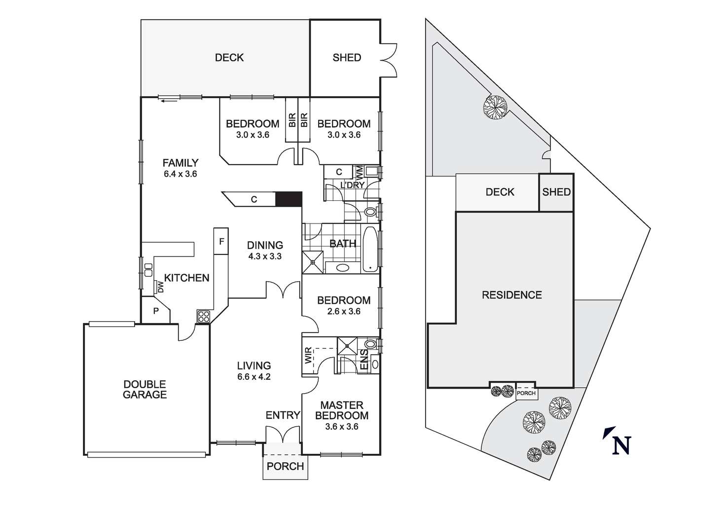Floorplan of Homely house listing, 8 Bemm Court, Werribee VIC 3030