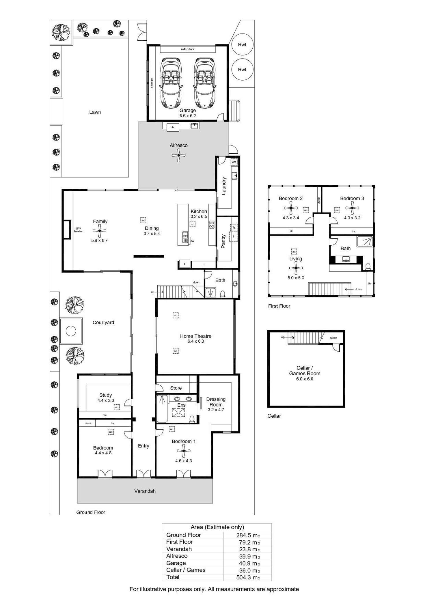 Floorplan of Homely house listing, 67A Second Avenue, St Peters SA 5069